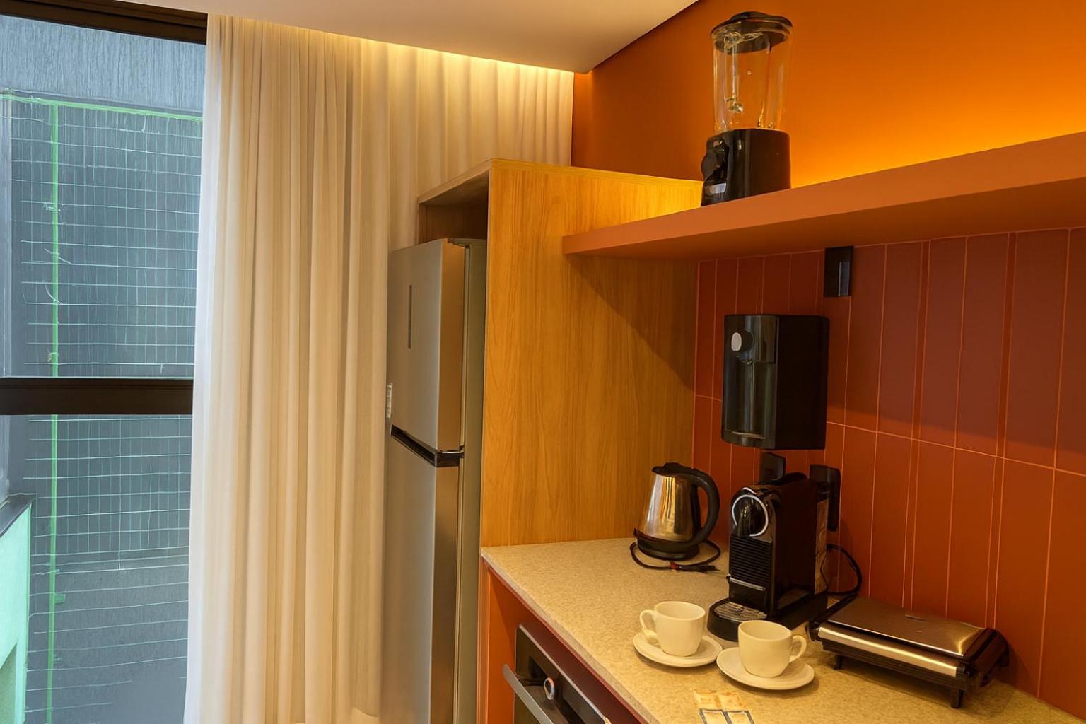 Xtay Oslo Florianópolis - Residential studio 5 minutes from downtown, close to Epic School and Atlantis Executive Center