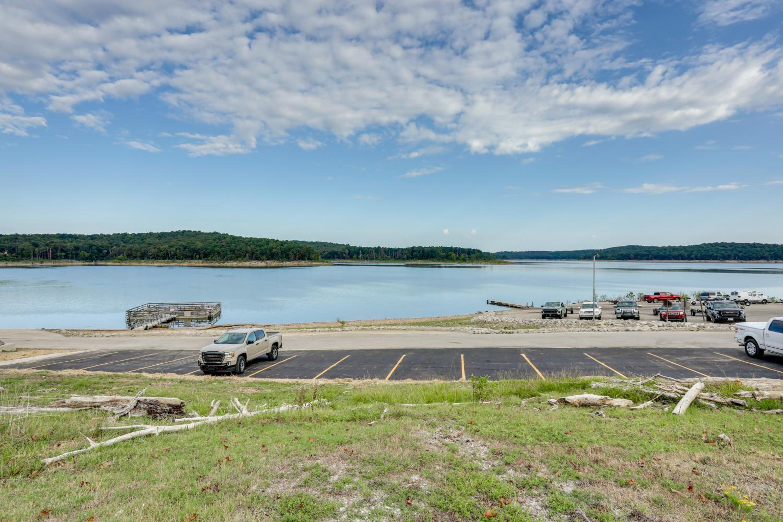 Fish, Boat and Hike Norfork Lake Studio Near Marina