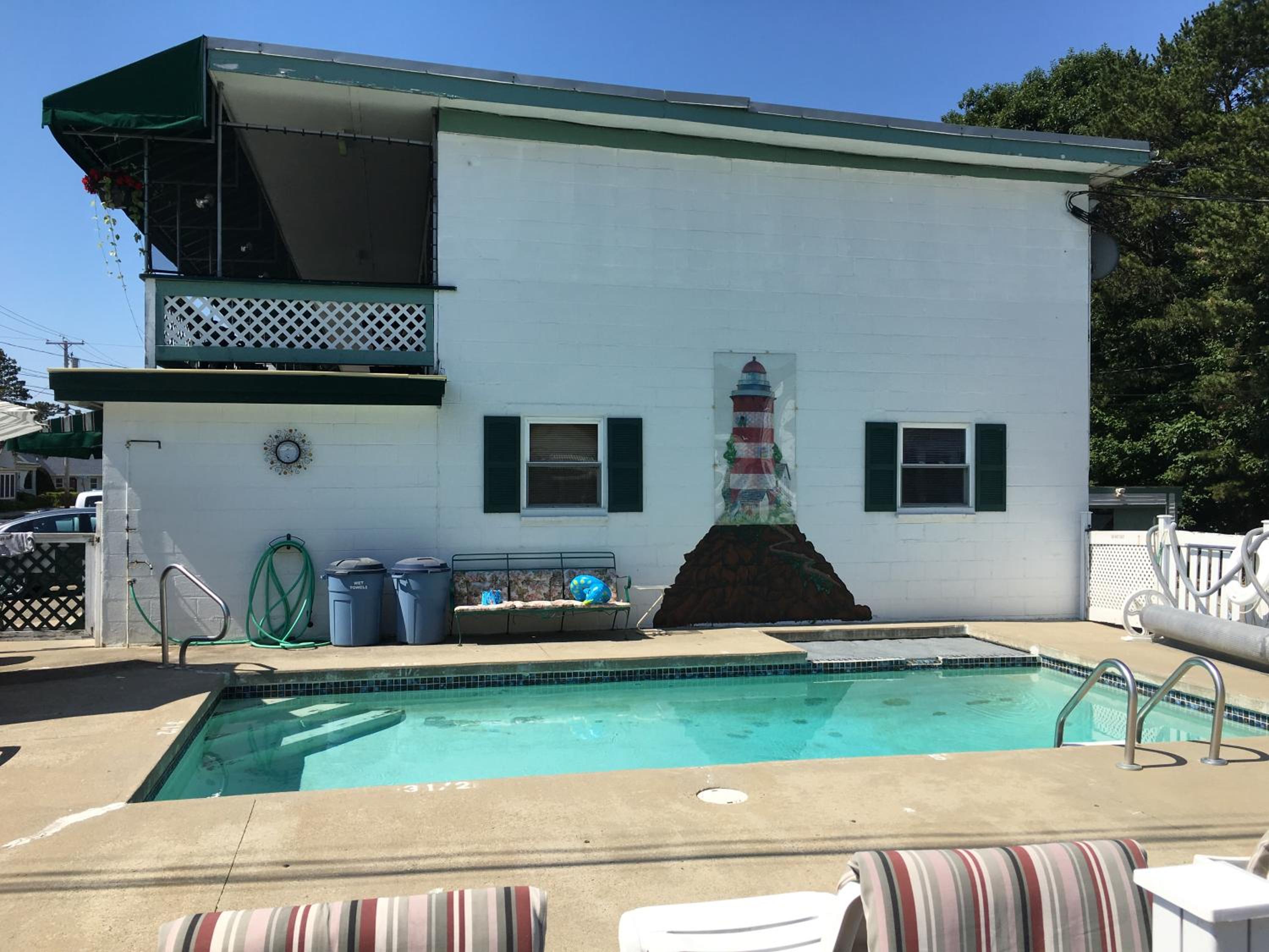 outdoor BBQ area