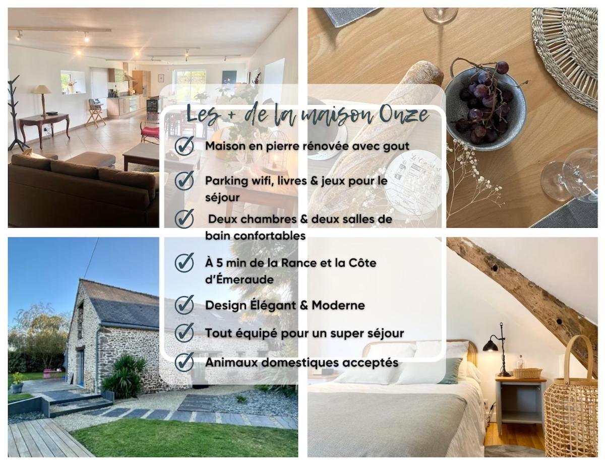 Maison Onze calme en bord de Rance