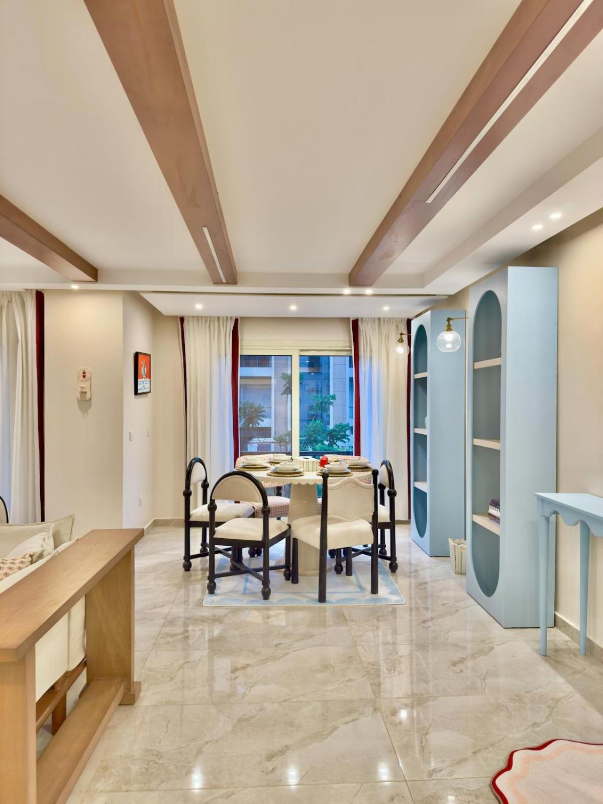 Quiet & Secure 3BR in Stone Residence, New Cairo