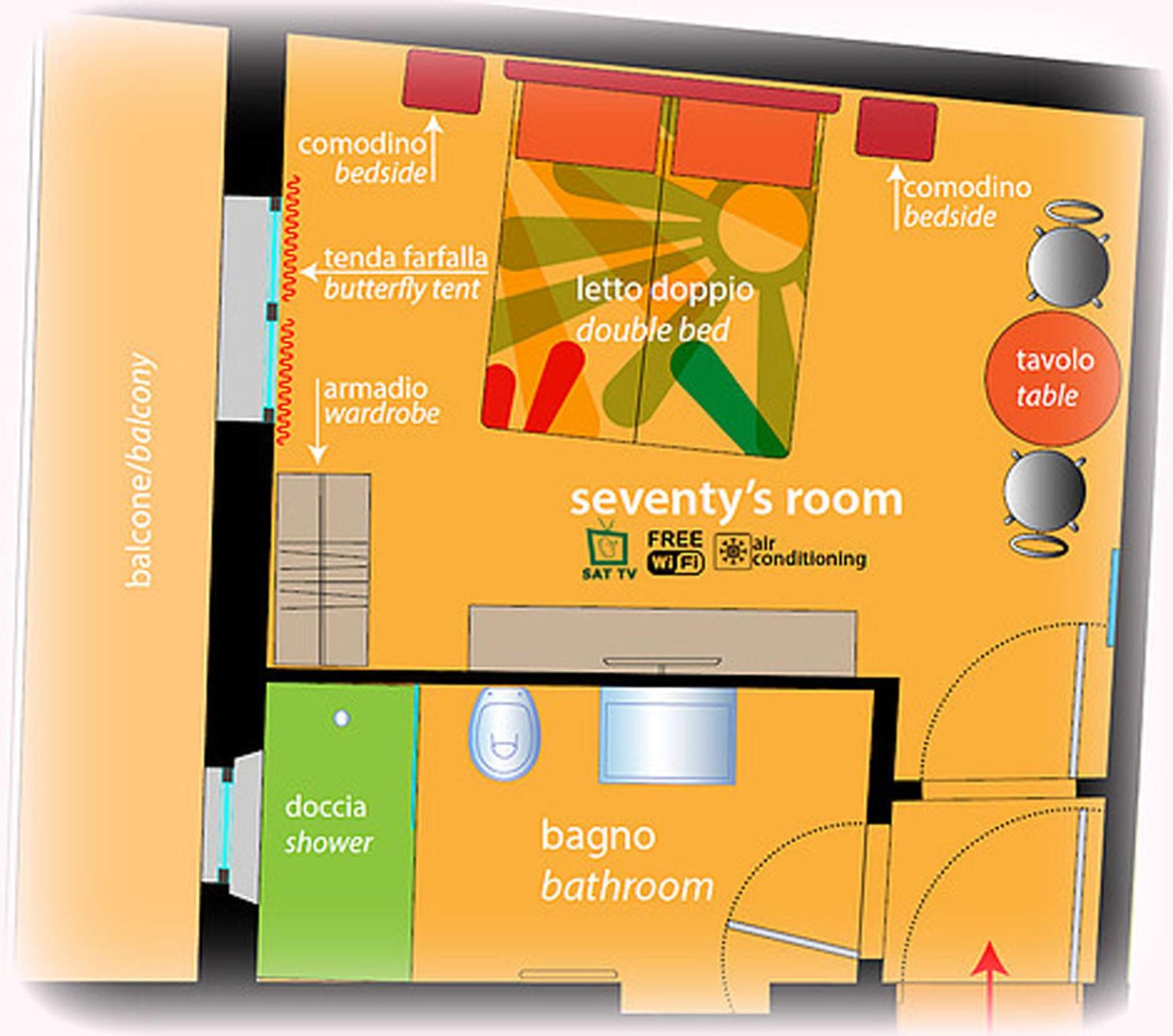 Zip b&b . design in Florence