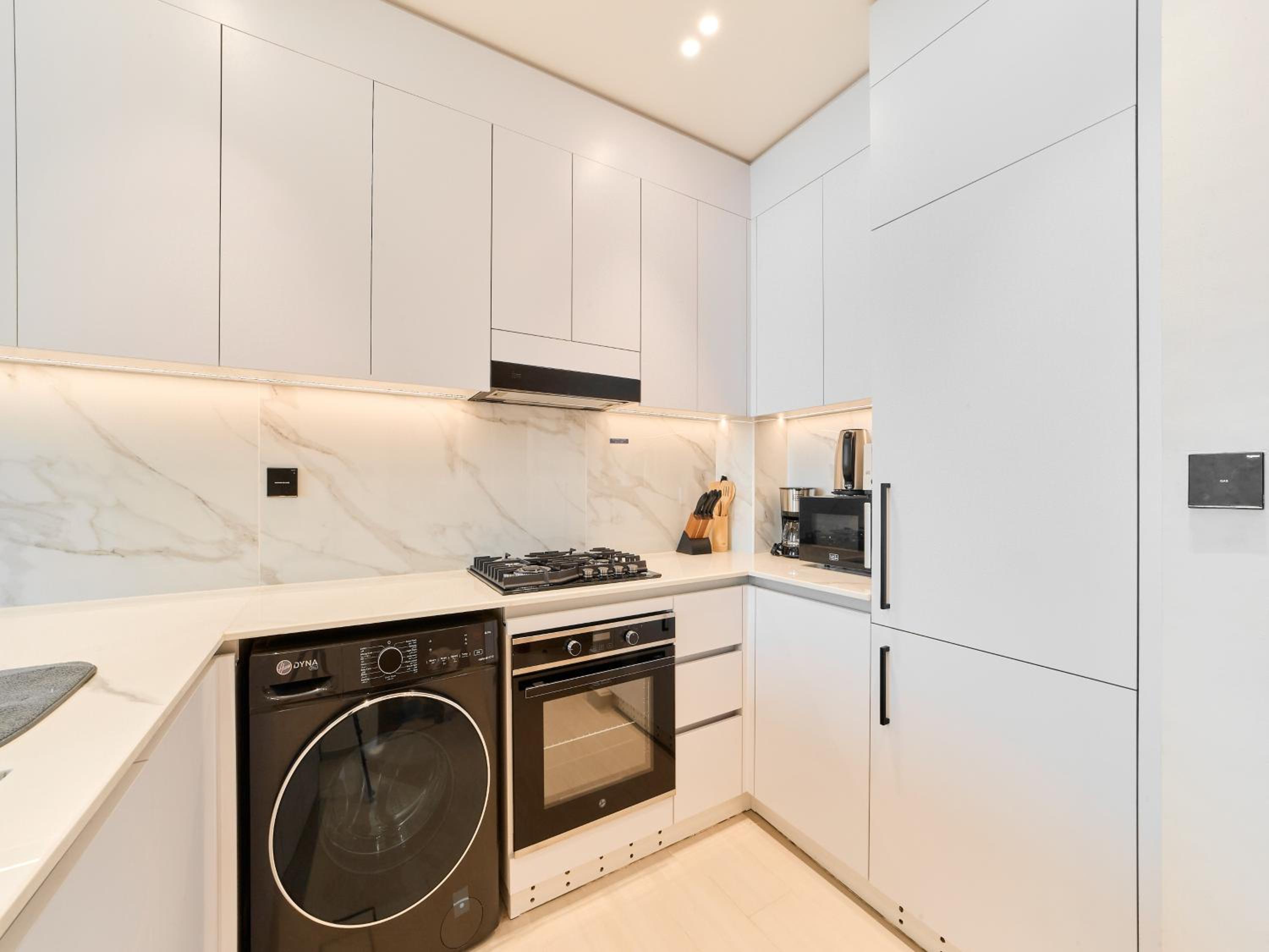 FAM Living Minimalist 1BR Gem in Binghatti Amber