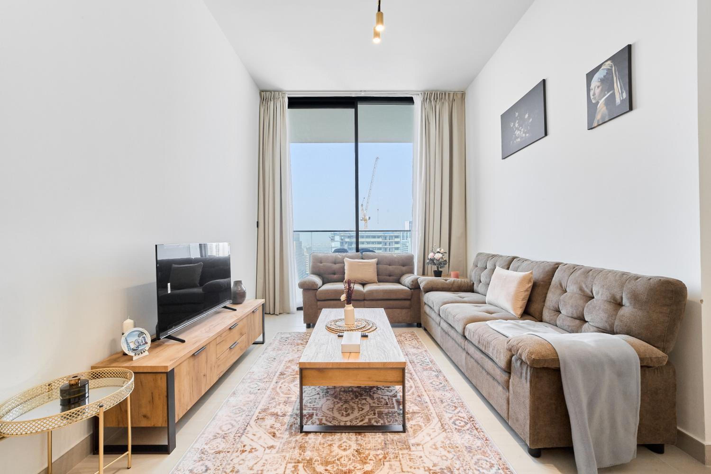 FAM Living Minimalist 1BR Gem in Binghatti Amber