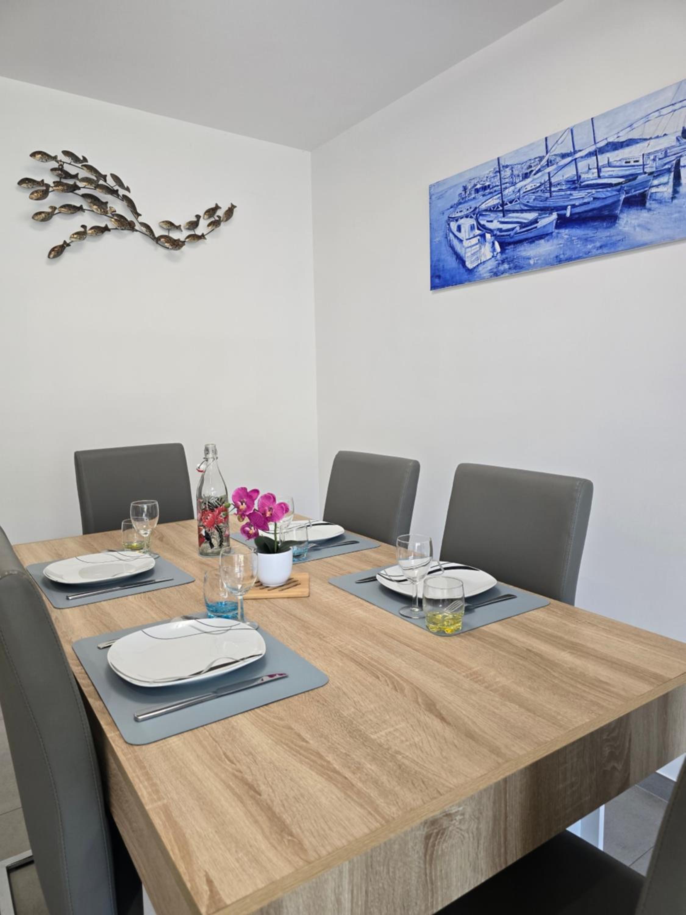 Appartement neuf et nouvelle top gestion, hyper calme, vue superbe mer et nature