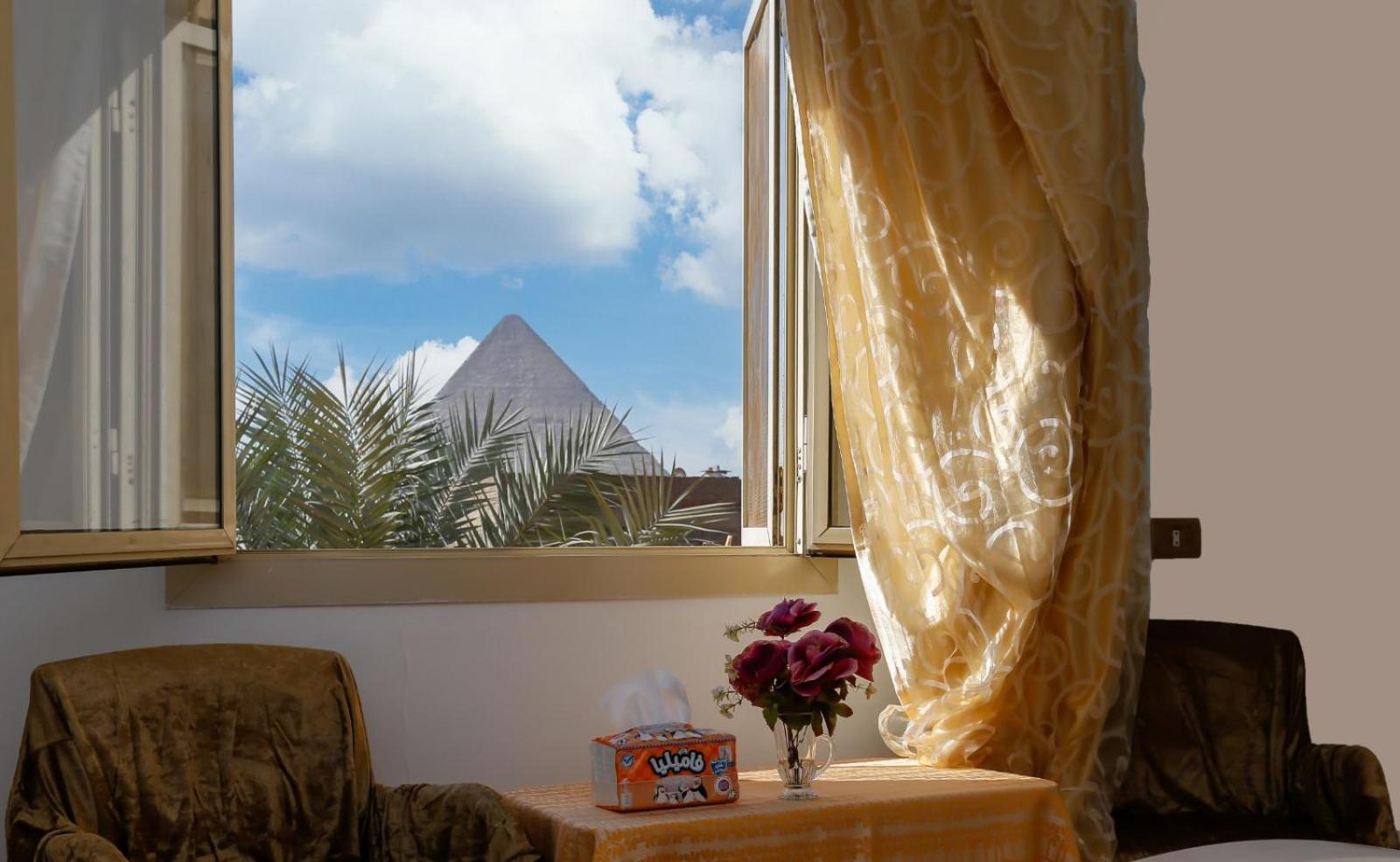 Giza Pyramids View