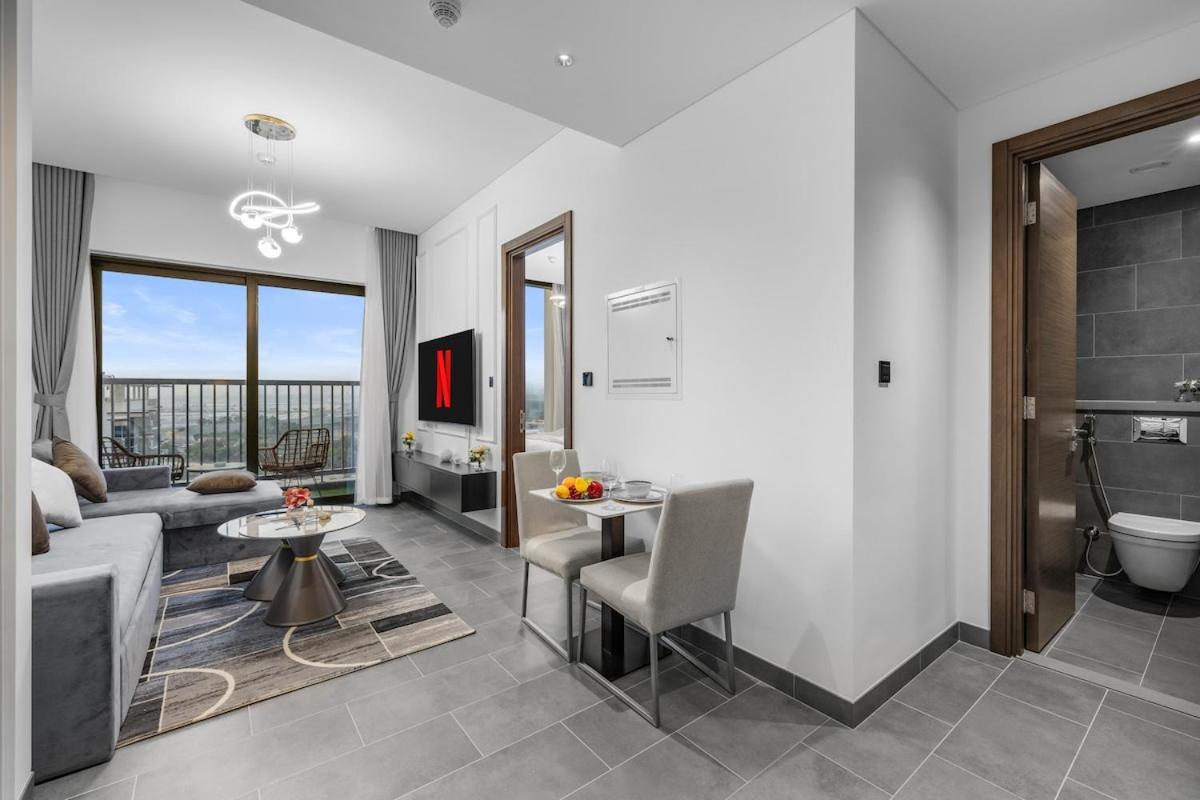 Chic Urban Escape Sobha Crest 1BR with Private Balcony