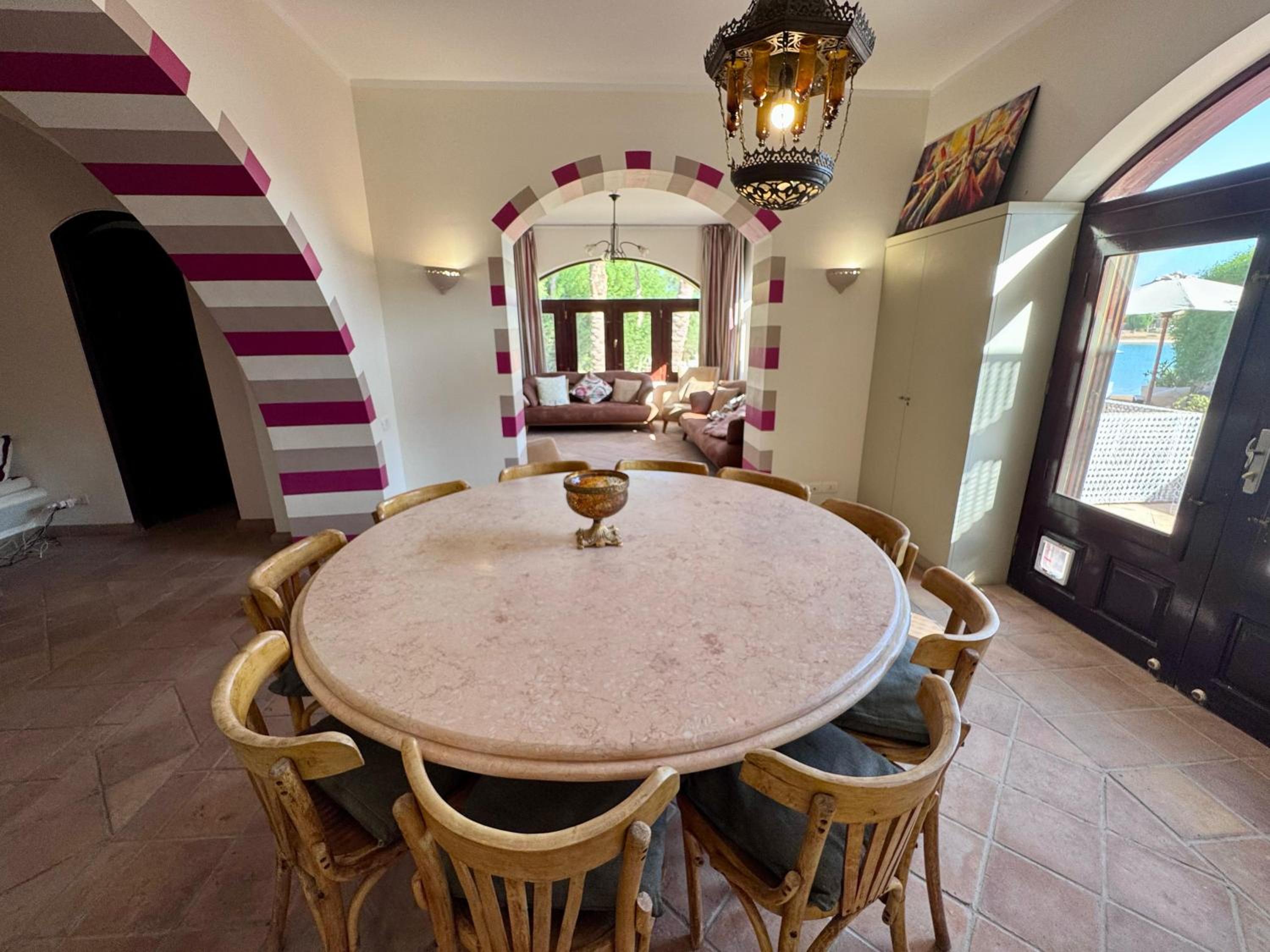 El Gouna Nubian Lagoonfront Villa - 4BR, 9 Guests
