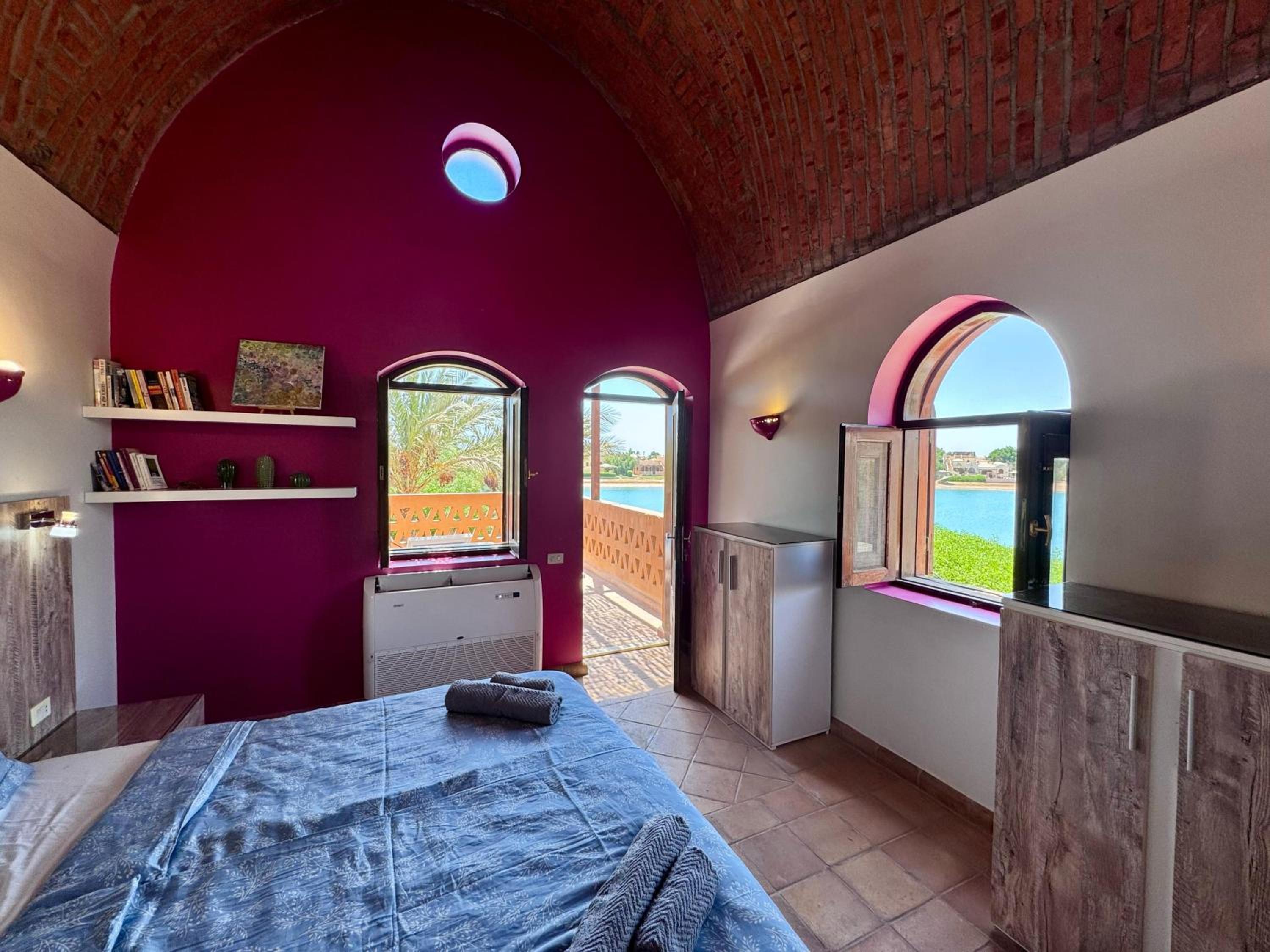 El Gouna Nubian Lagoonfront Villa - 4BR, 9 Guests