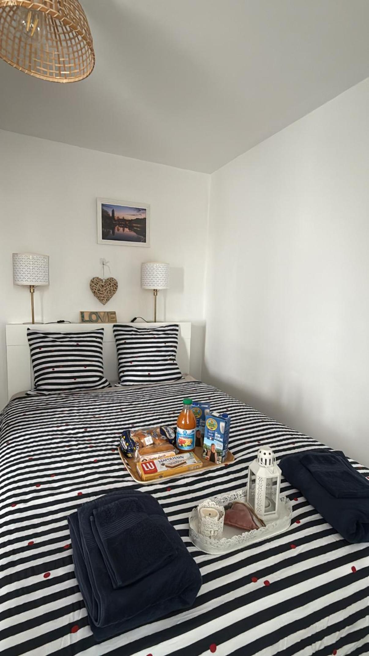 Parenthèse nantaise, T2 chic et cosy, avec parking