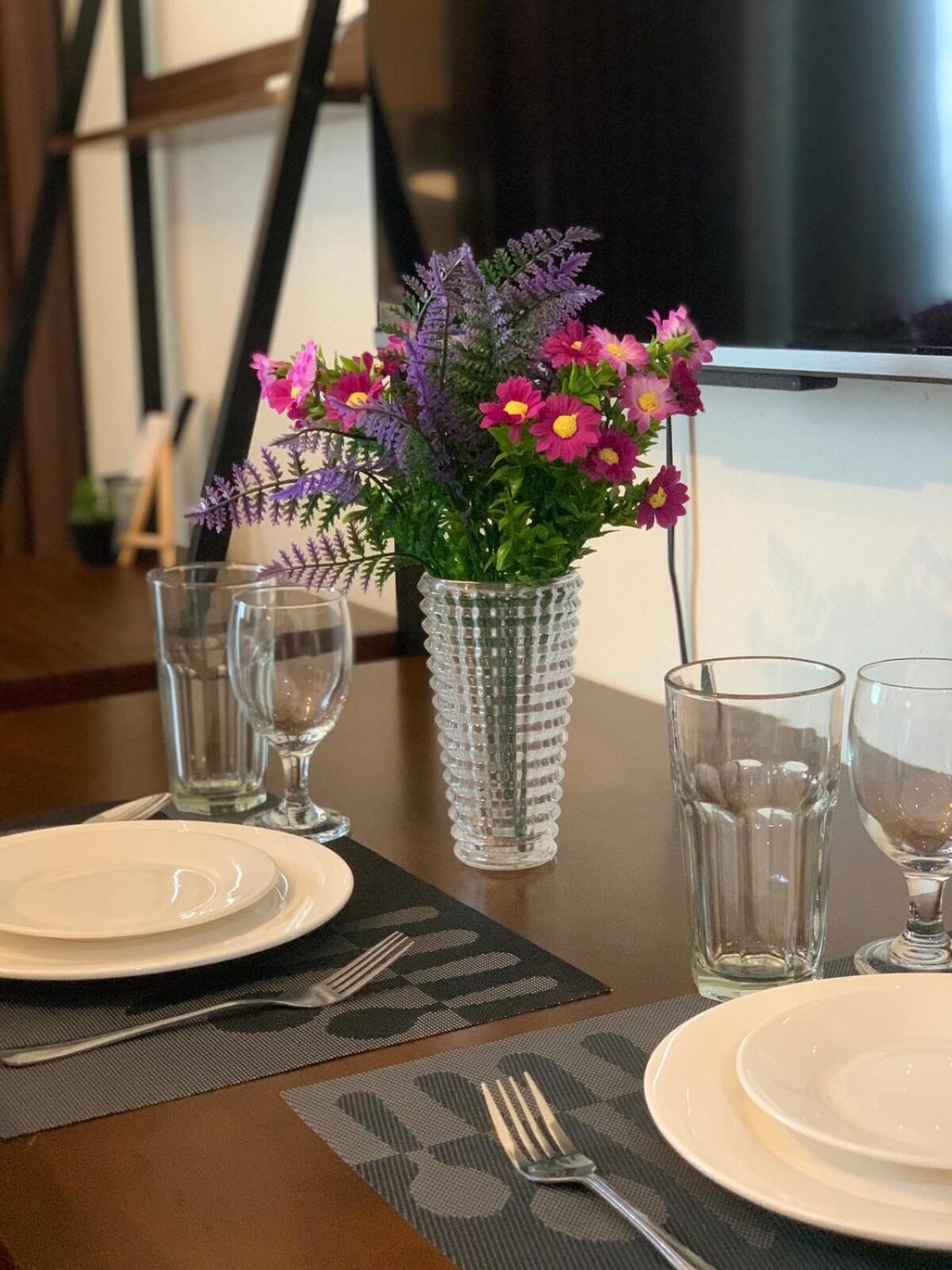Studio with Balcony plus City View at Inspiria with Fast WiFi & Free Netflix