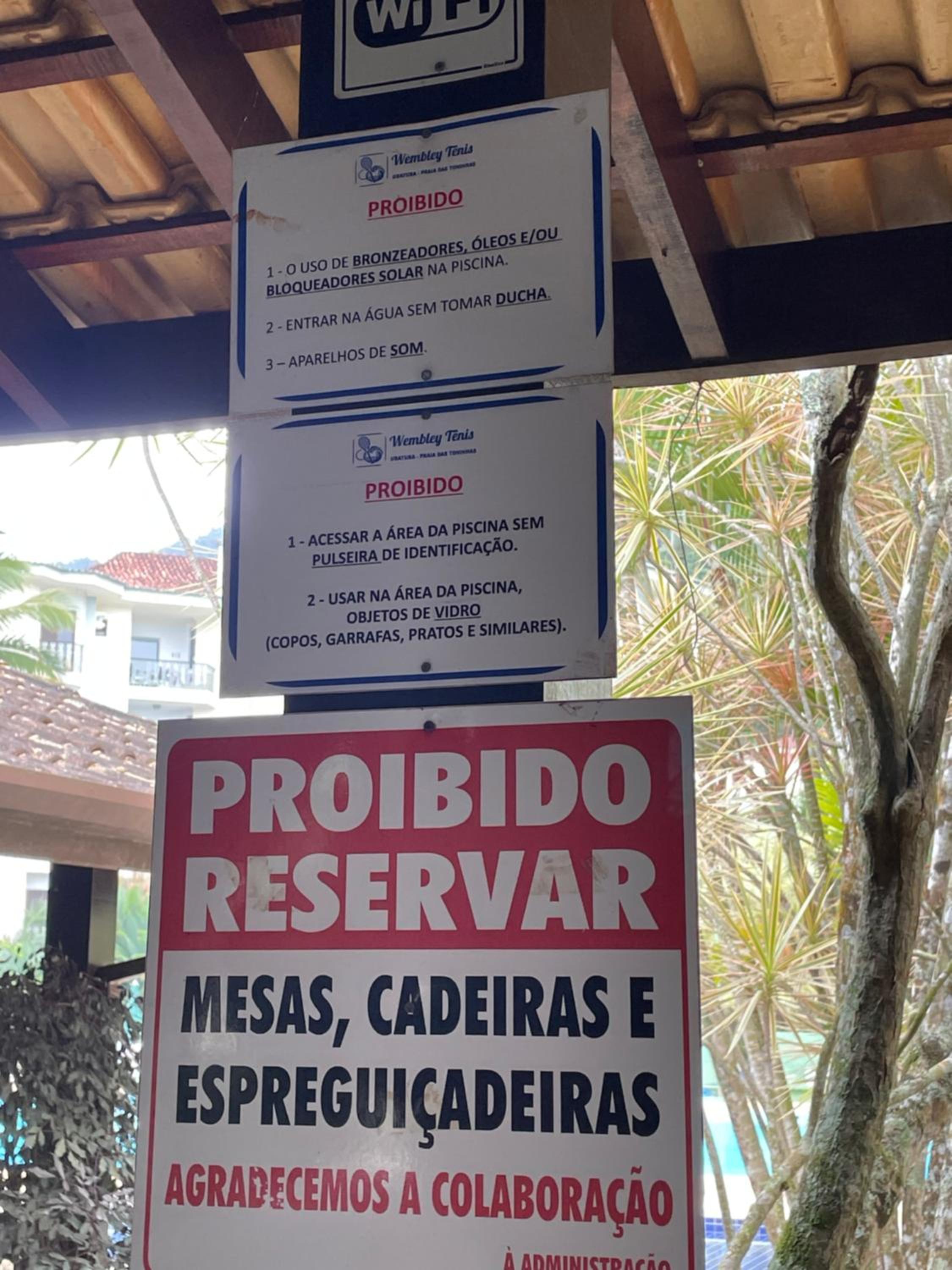 Resort Wembley Tenis 250m da Praia das Toninhas
