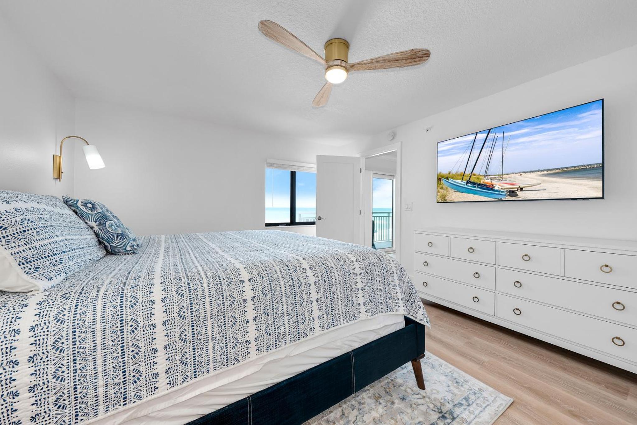 Fully renovated direct oceanfront condo with a large balcony, heated pool and beach access