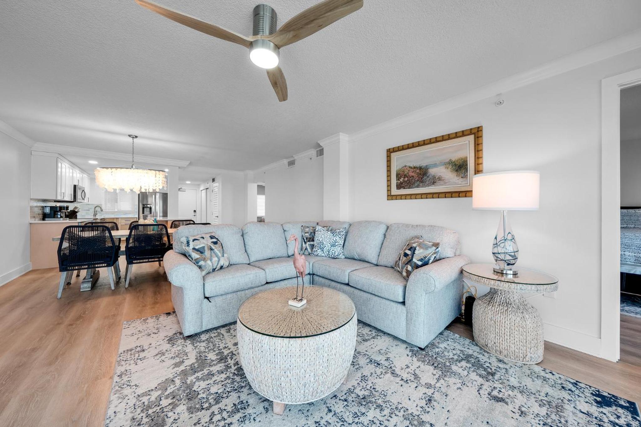 Fully renovated direct oceanfront condo with a large balcony, heated pool and beach access