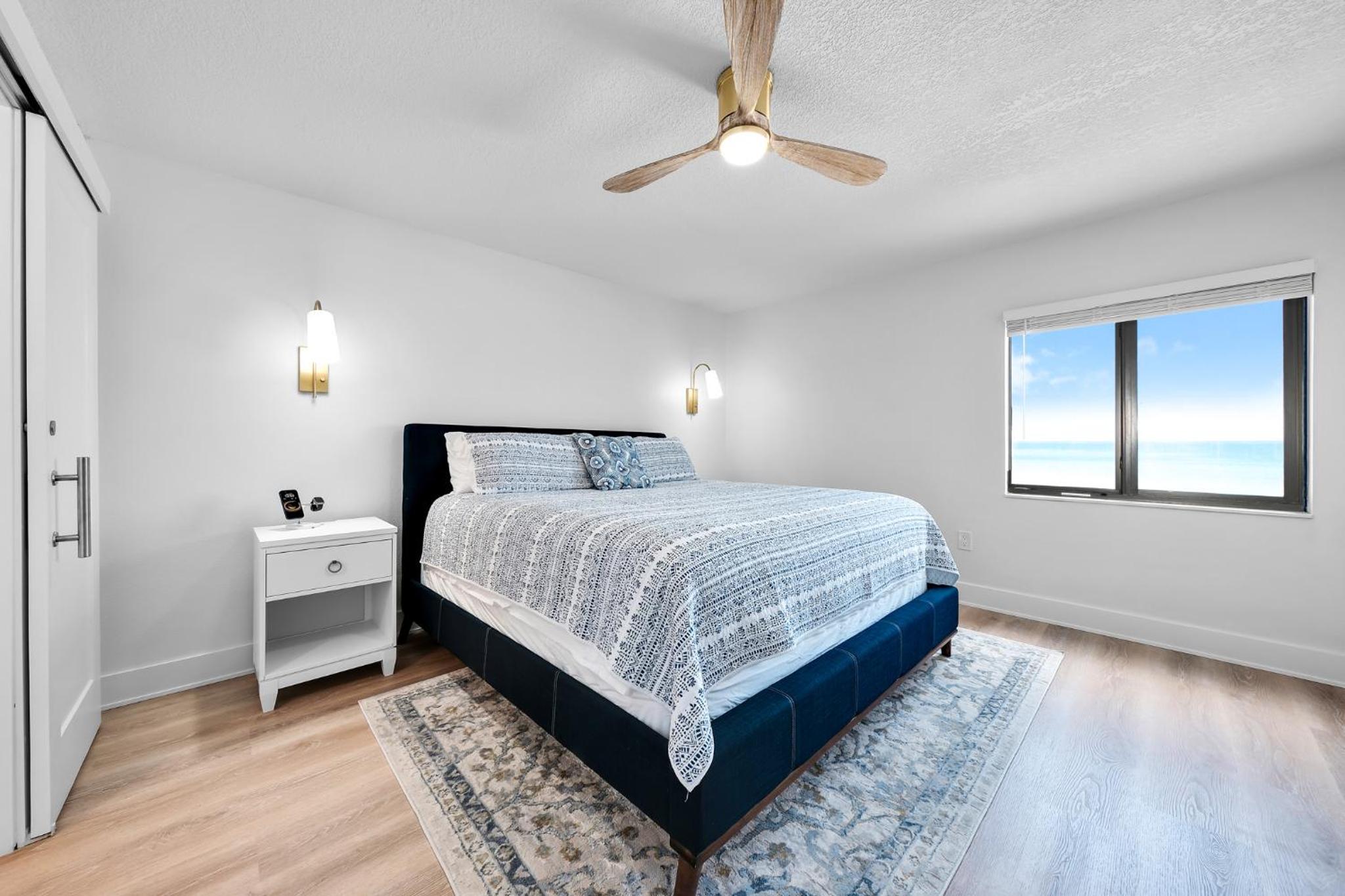 Fully renovated direct oceanfront condo with a large balcony, heated pool and beach access