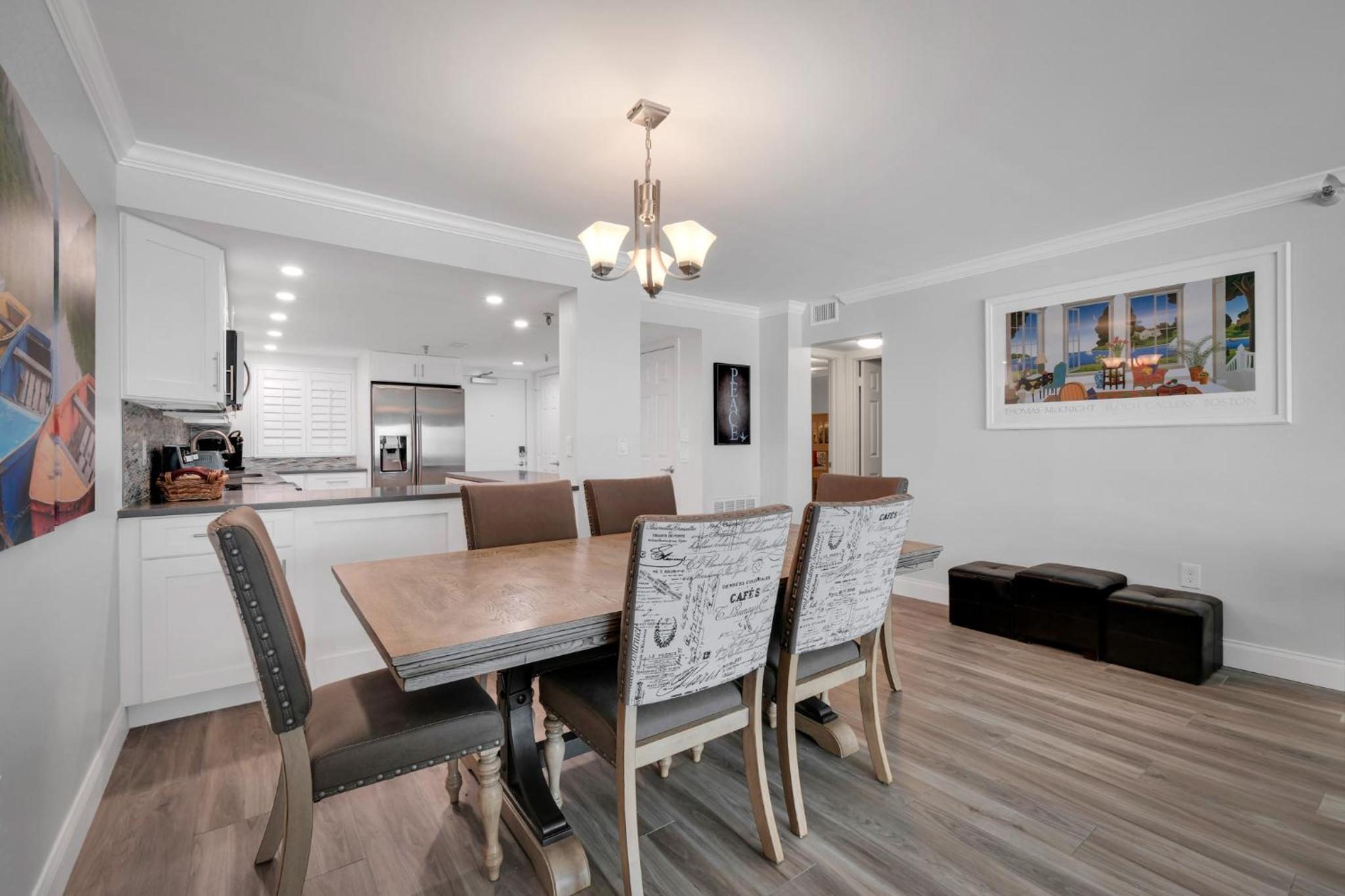 Direct oceanfront condo with a large balcony and a heated beachfront pool