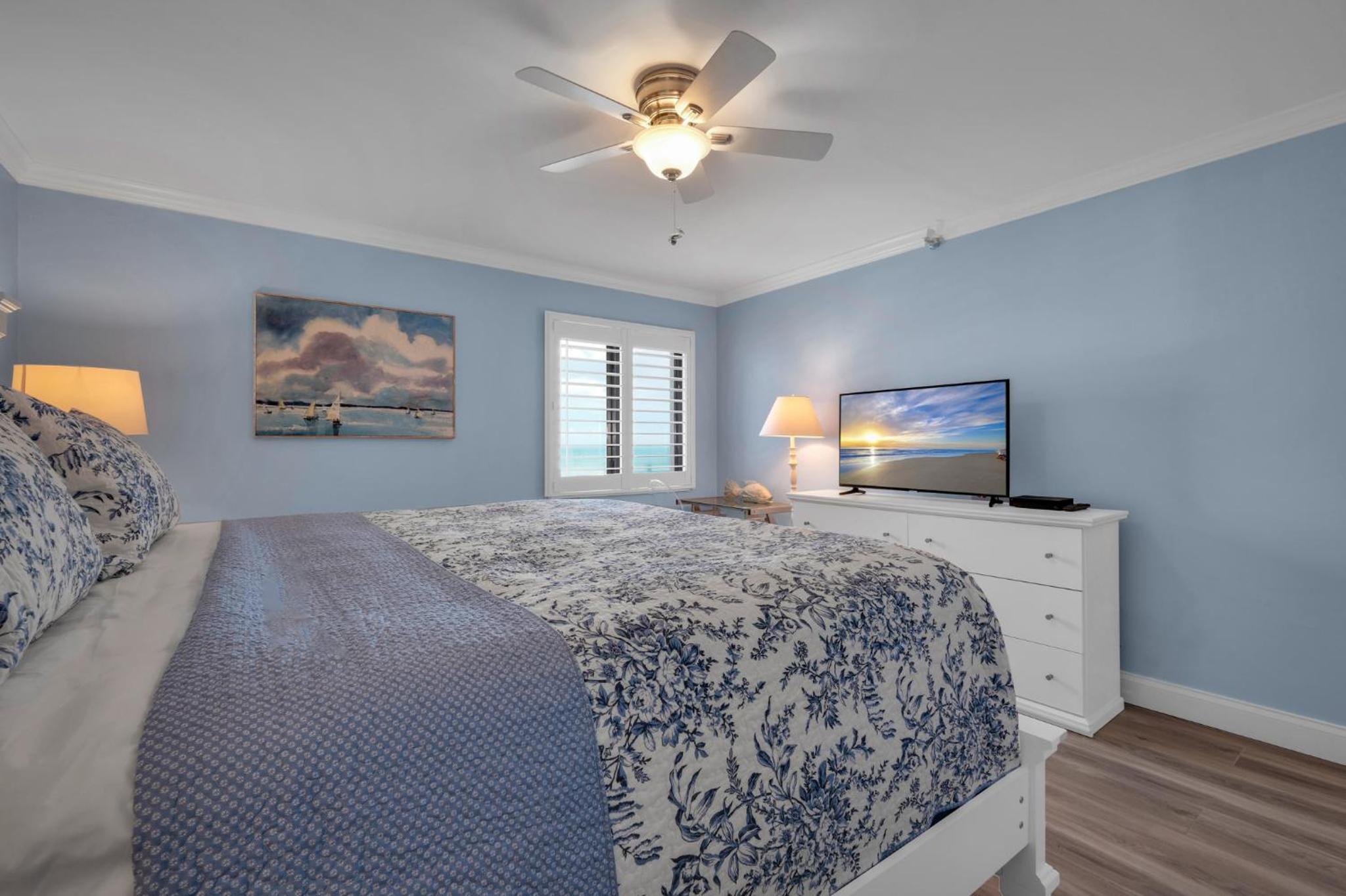 Direct oceanfront condo with a large balcony and a heated beachfront pool