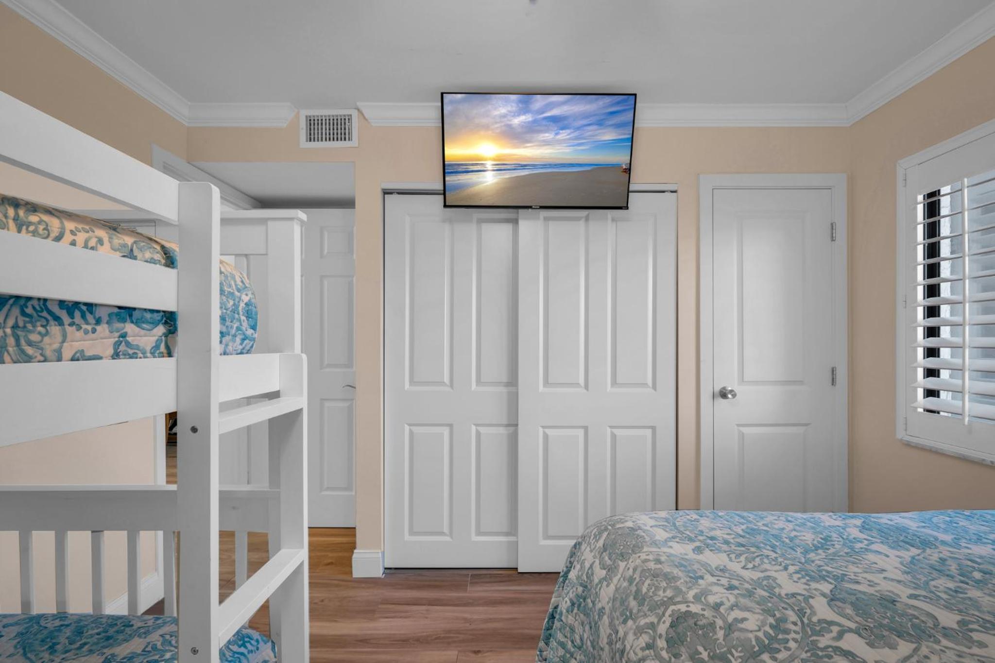 Direct oceanfront condo with a large balcony and a heated beachfront pool