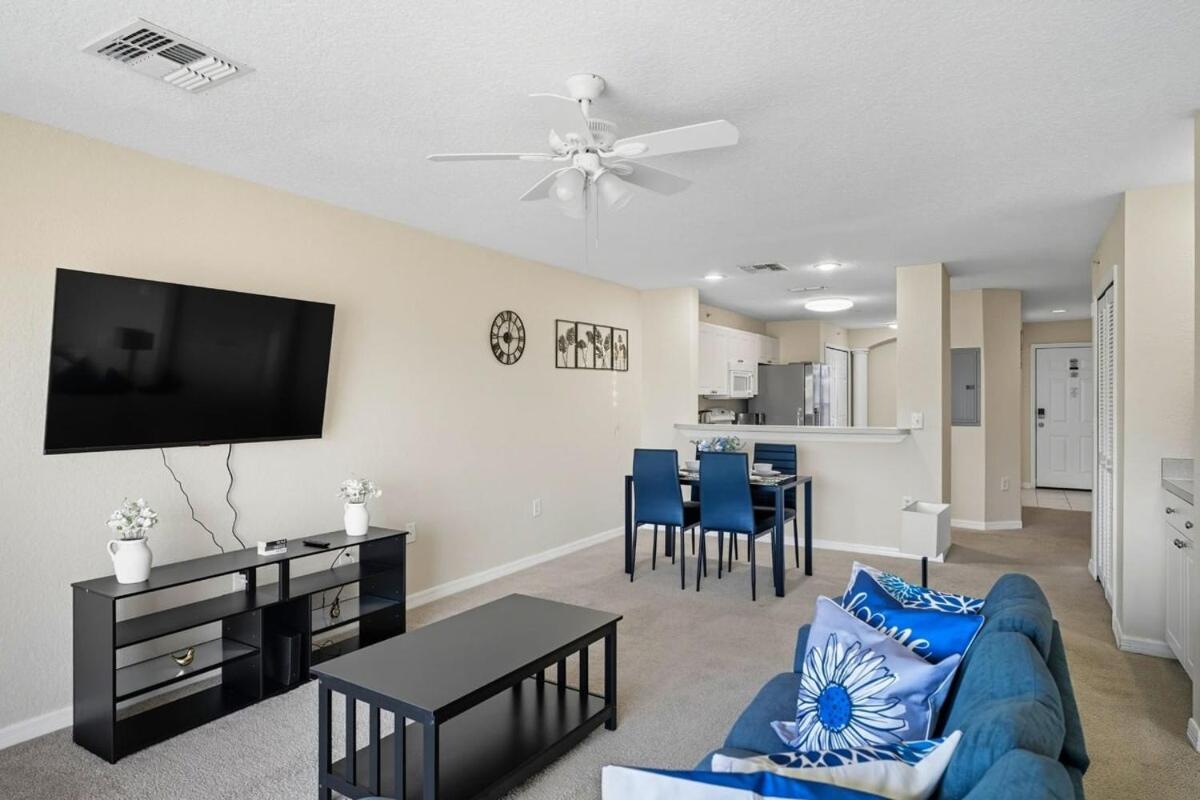 Spacious 2BR Condo Near Disney with Pool & Basketball