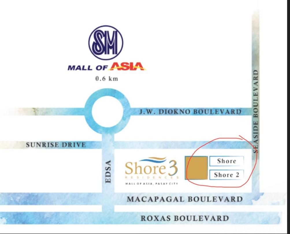 Shore Residences, walking distance to MOA and near Manila Airport