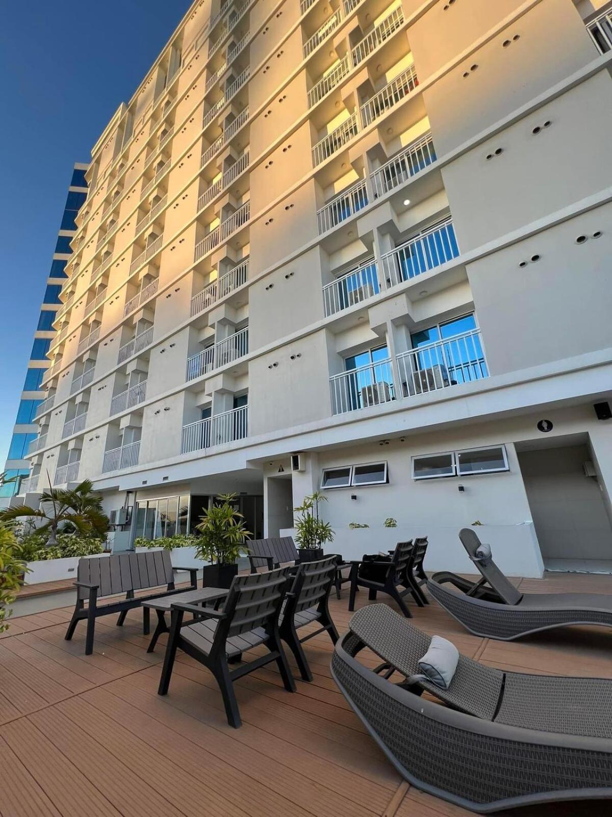 City & Samal View Studio with Balcony and Free WiFi & Netflix