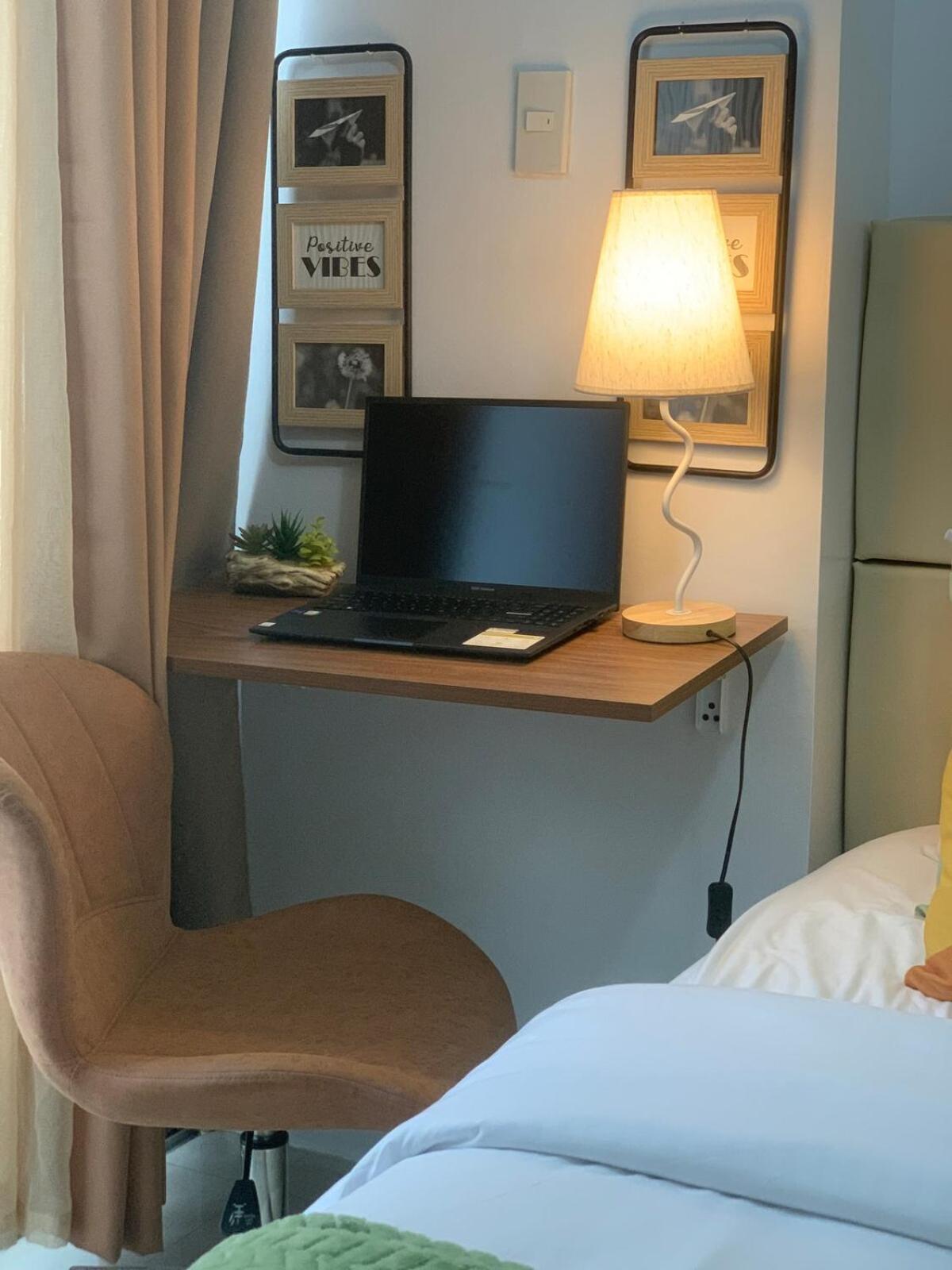 City & Samal View Studio with Balcony and Free WiFi & Netflix