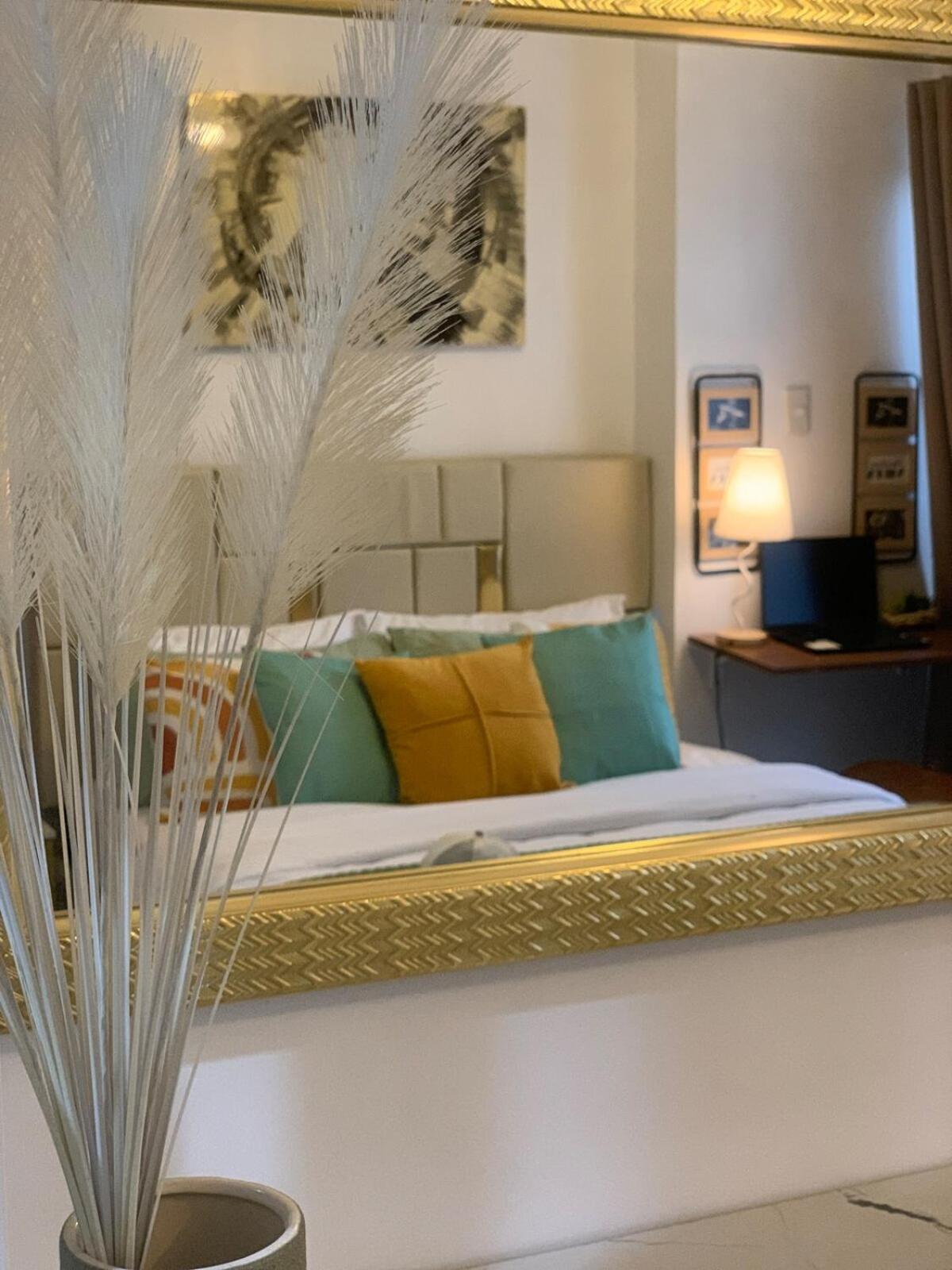 City & Samal View Studio with Balcony and Free WiFi & Netflix