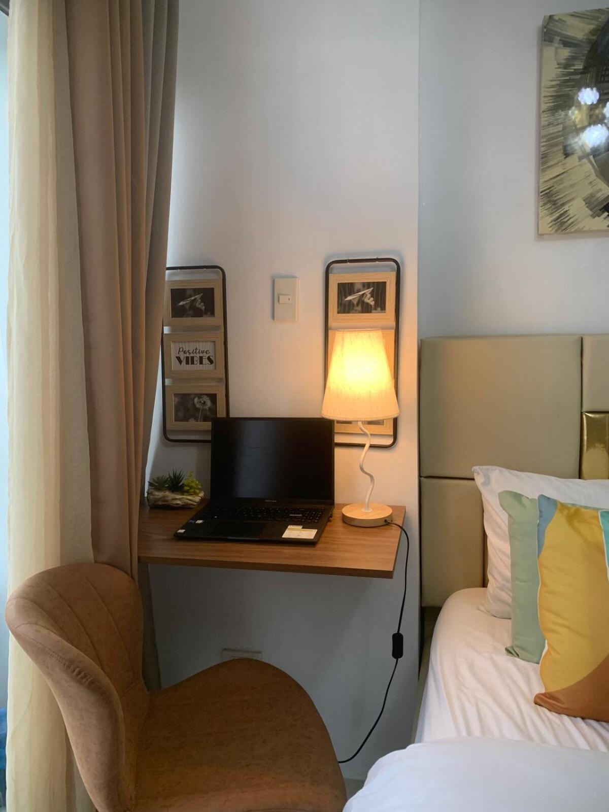 City & Samal View Studio with Balcony and Free WiFi & Netflix