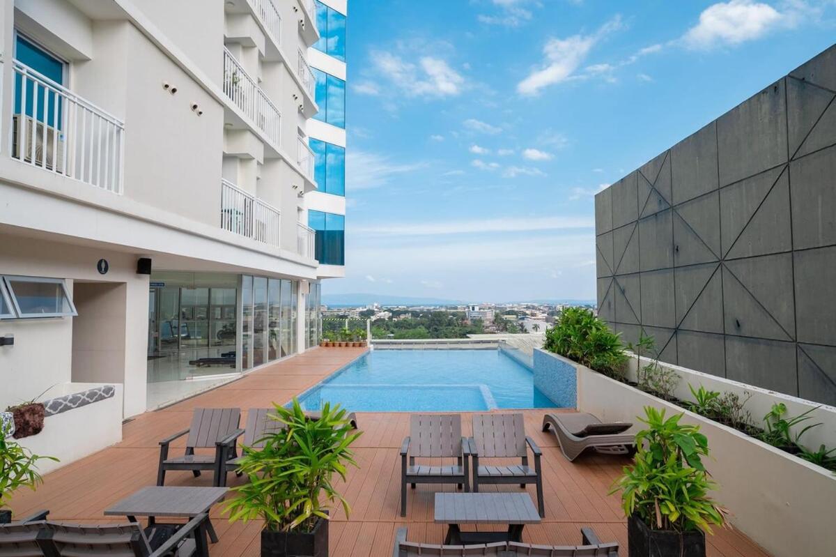 City & Samal View Studio with Balcony and Free WiFi & Netflix
