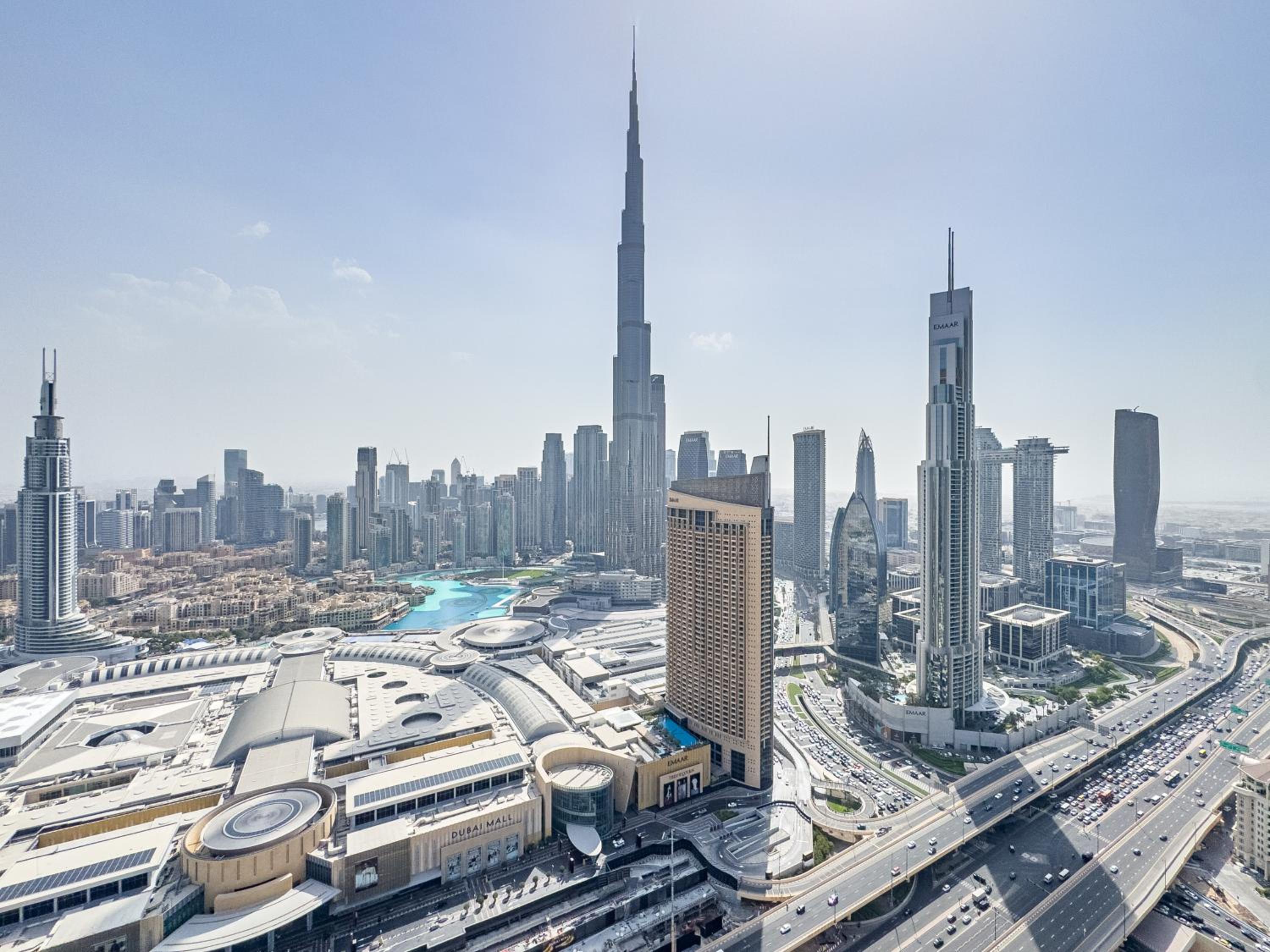Superhost- Elegant Downtown 3BR , Burj Khalifa View