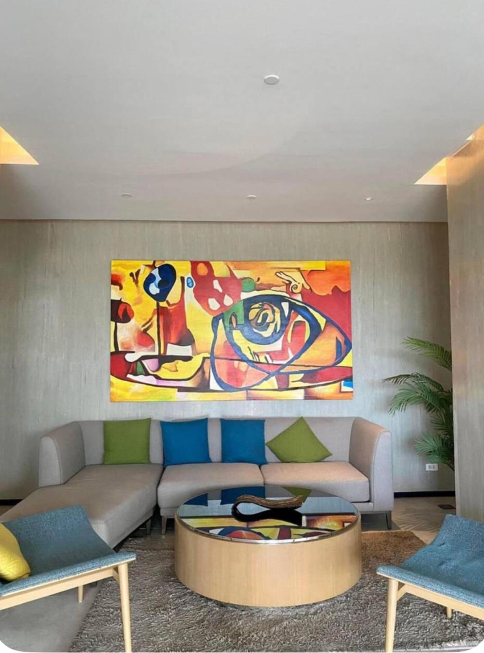 Chic & Cozy Studio at Aeon Towers with City View, Netflix, Fast WiFi