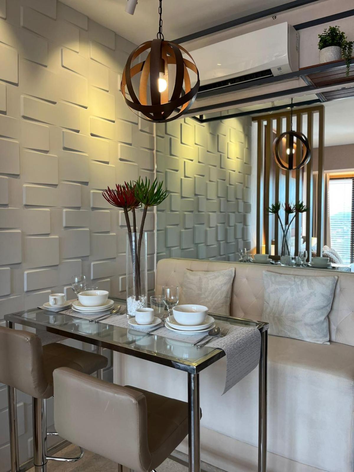 Chic & Cozy Studio at Aeon Towers with City View, Netflix, Fast WiFi