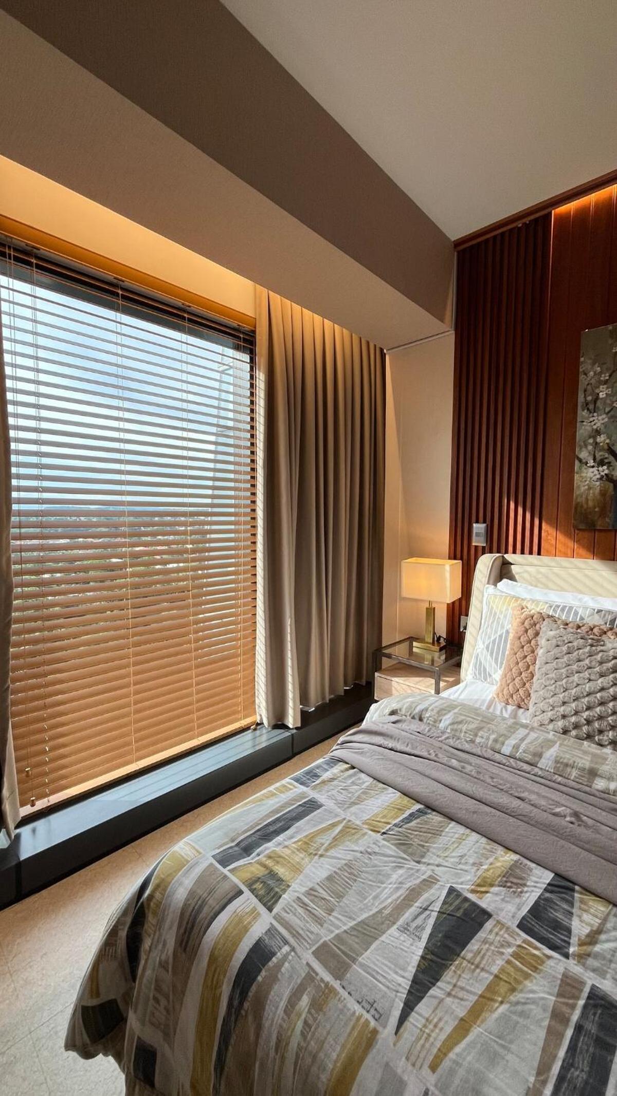 Chic & Cozy Studio at Aeon Towers with City View, Netflix, Fast WiFi