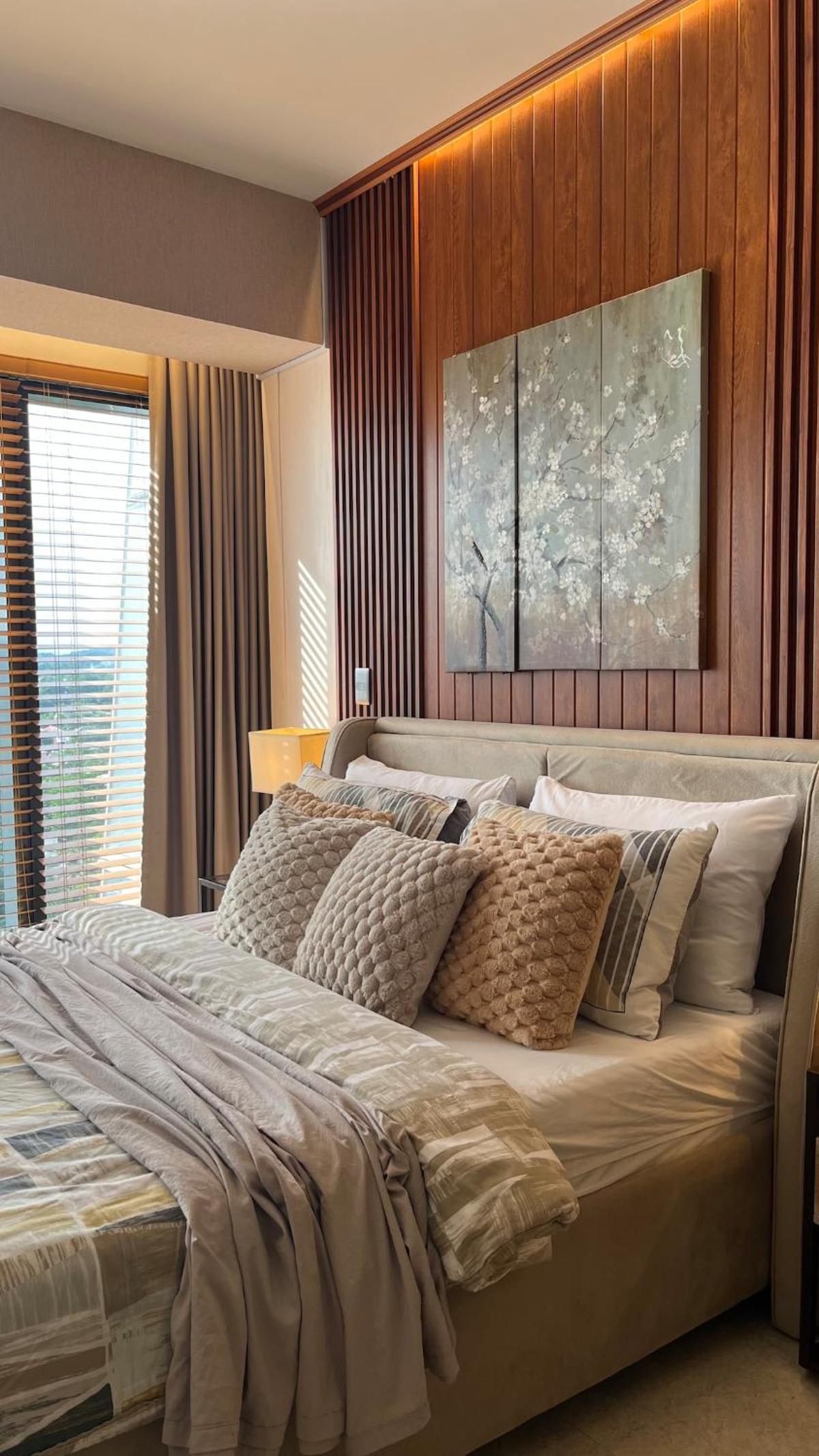Chic & Cozy Studio at Aeon Towers with City View, Netflix, Fast WiFi