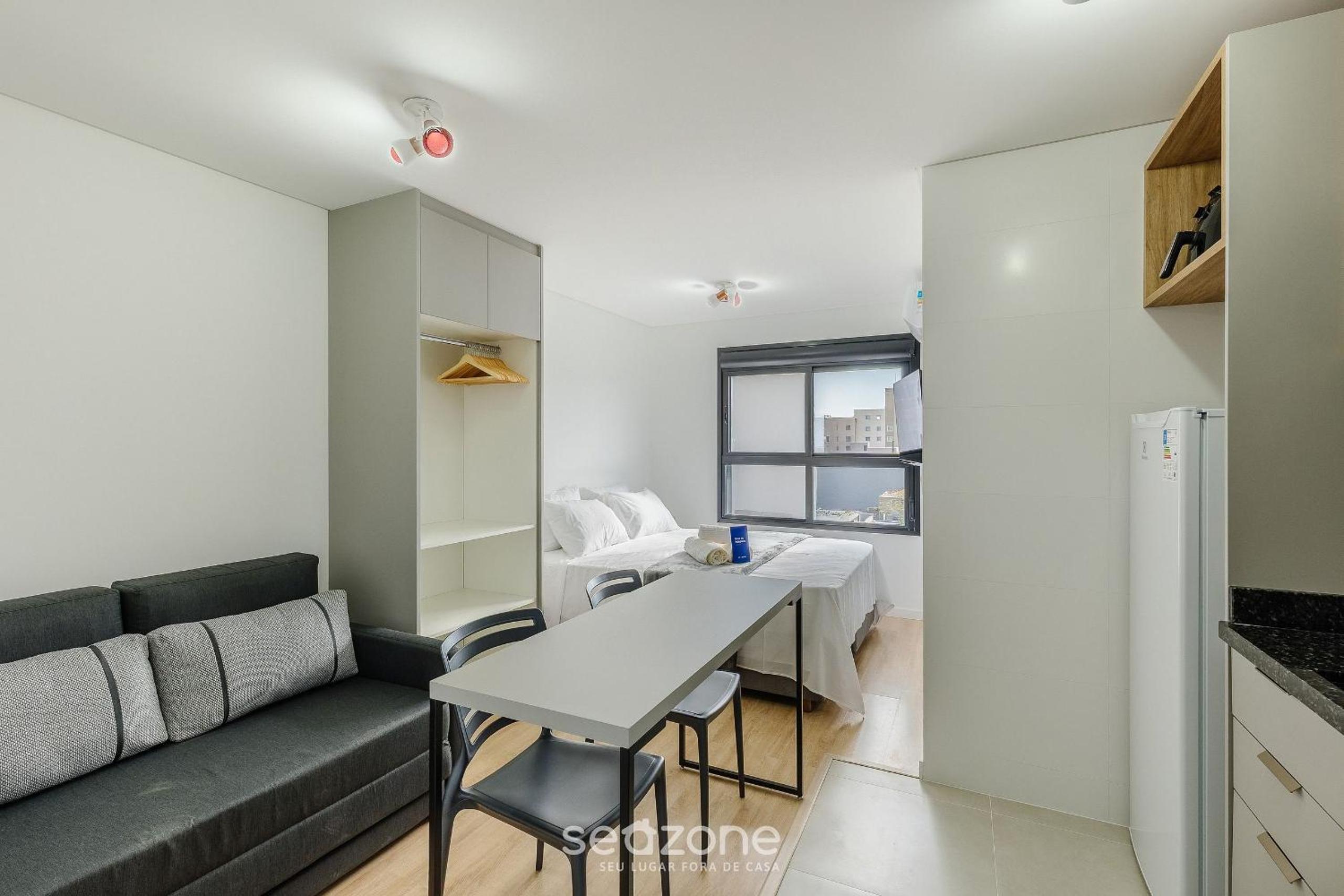 Your complete stay in a building w/ a gym and garage in Curitiba - PLAGs