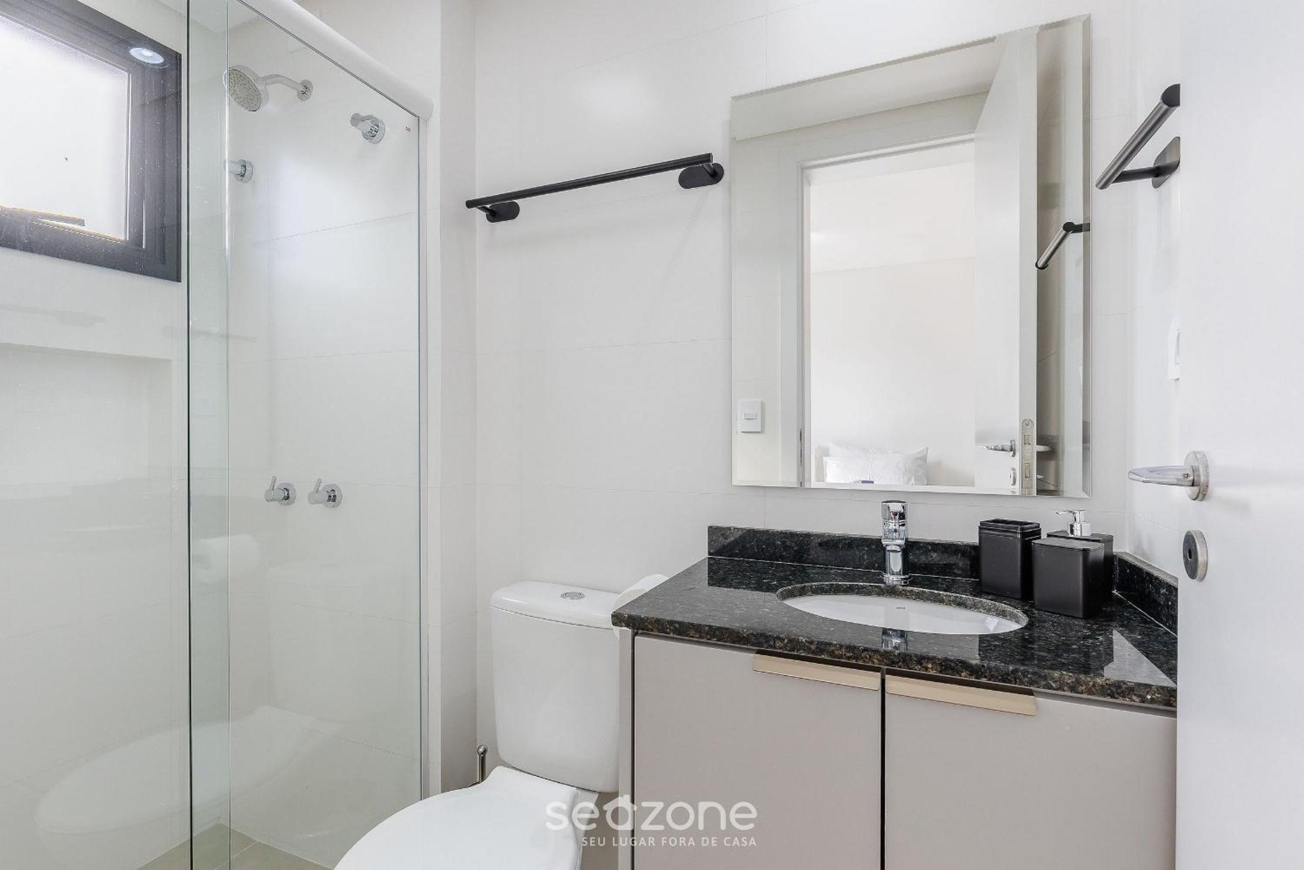 Your complete stay in a building w/ a gym and garage in Curitiba - PLAGs