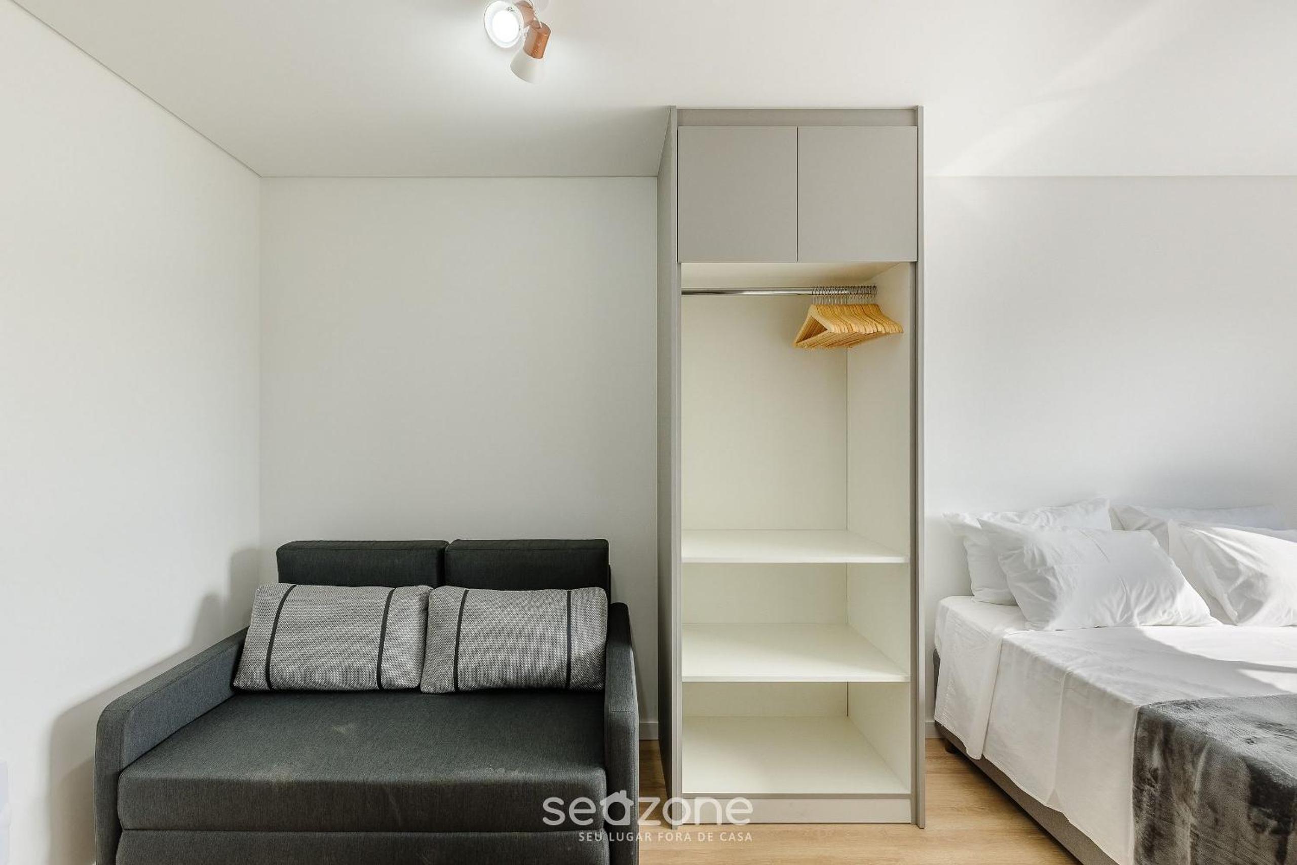 Your complete stay in a building w/ a gym and garage in Curitiba - PLAGs