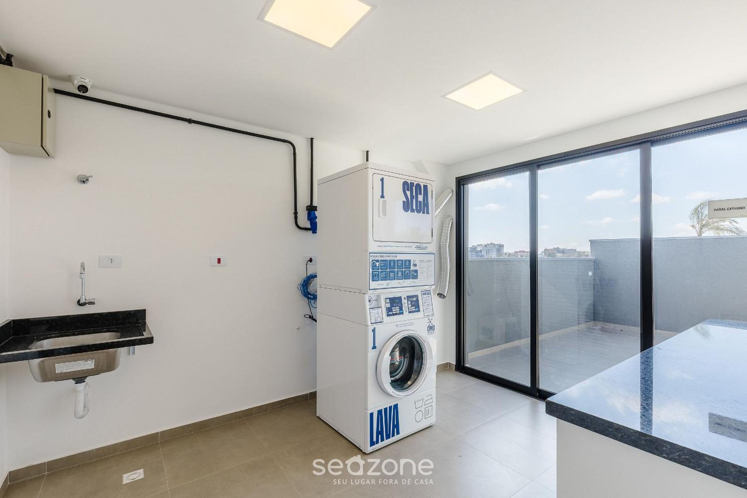 Your complete stay in a building w/ a gym and garage in Curitiba - PLAGs