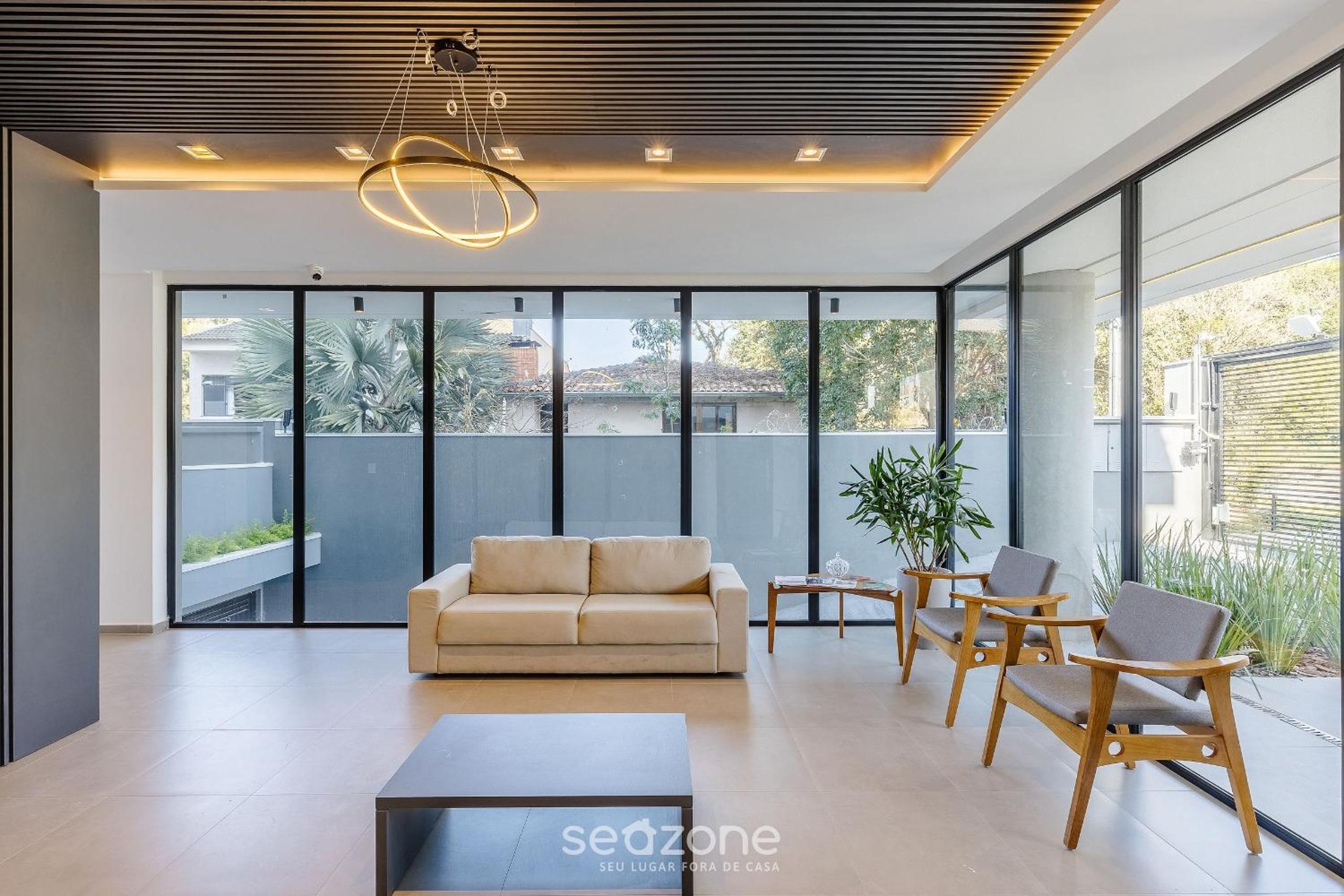 Your complete stay in a building w/ a gym and garage in Curitiba - PLAGs