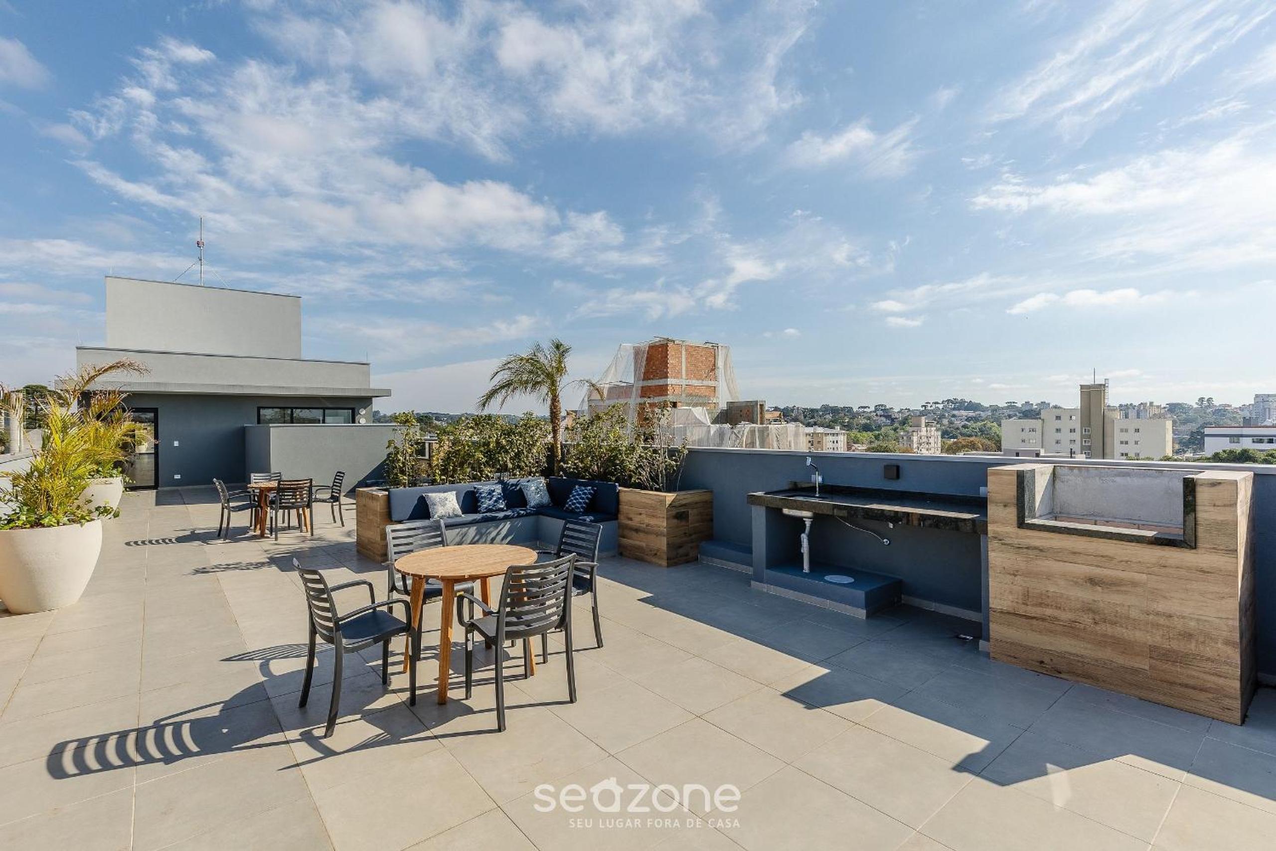 Your complete stay in a building w/ a gym and garage in Curitiba - PLAGs