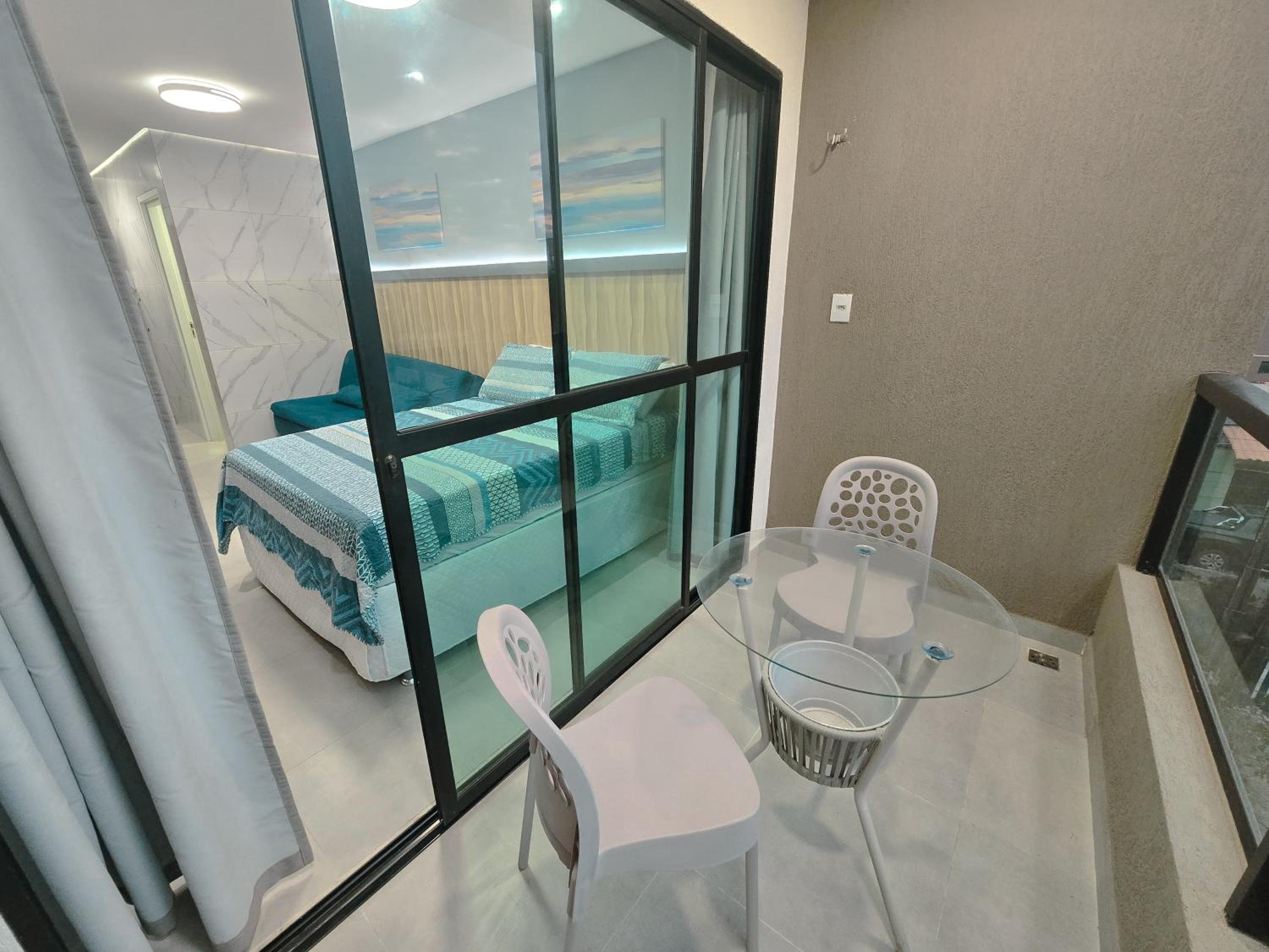 VDP203-Flat com piscina e sauna a 100m da praia - By Oasis Ferias