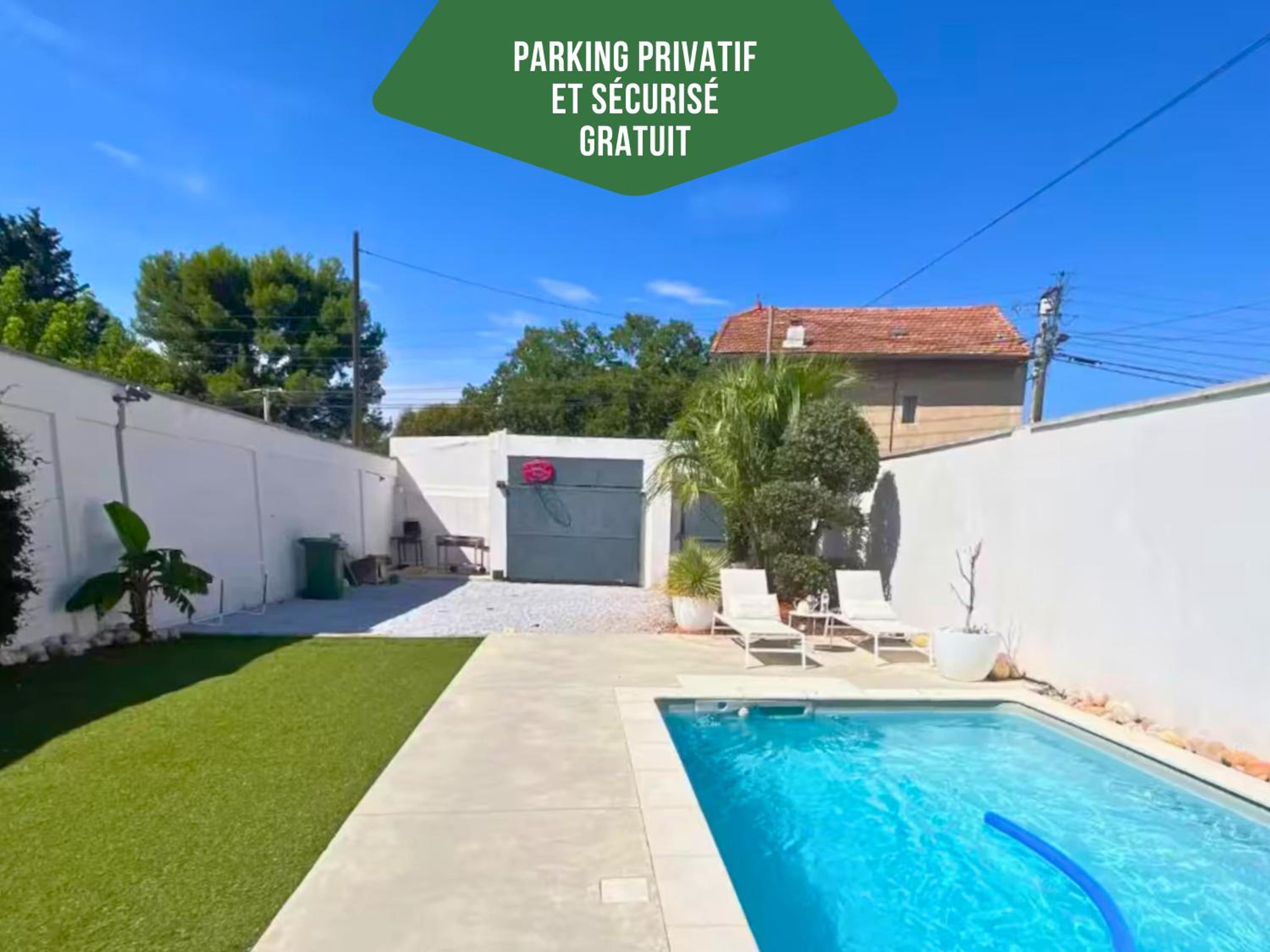 Escapade provençale - Maison familiale climatisée - Idéal Retrouvailles & Séjour oenologie - 10min Avignon & Château-neuf-du-Pape - Gare TER 5min à pied - 