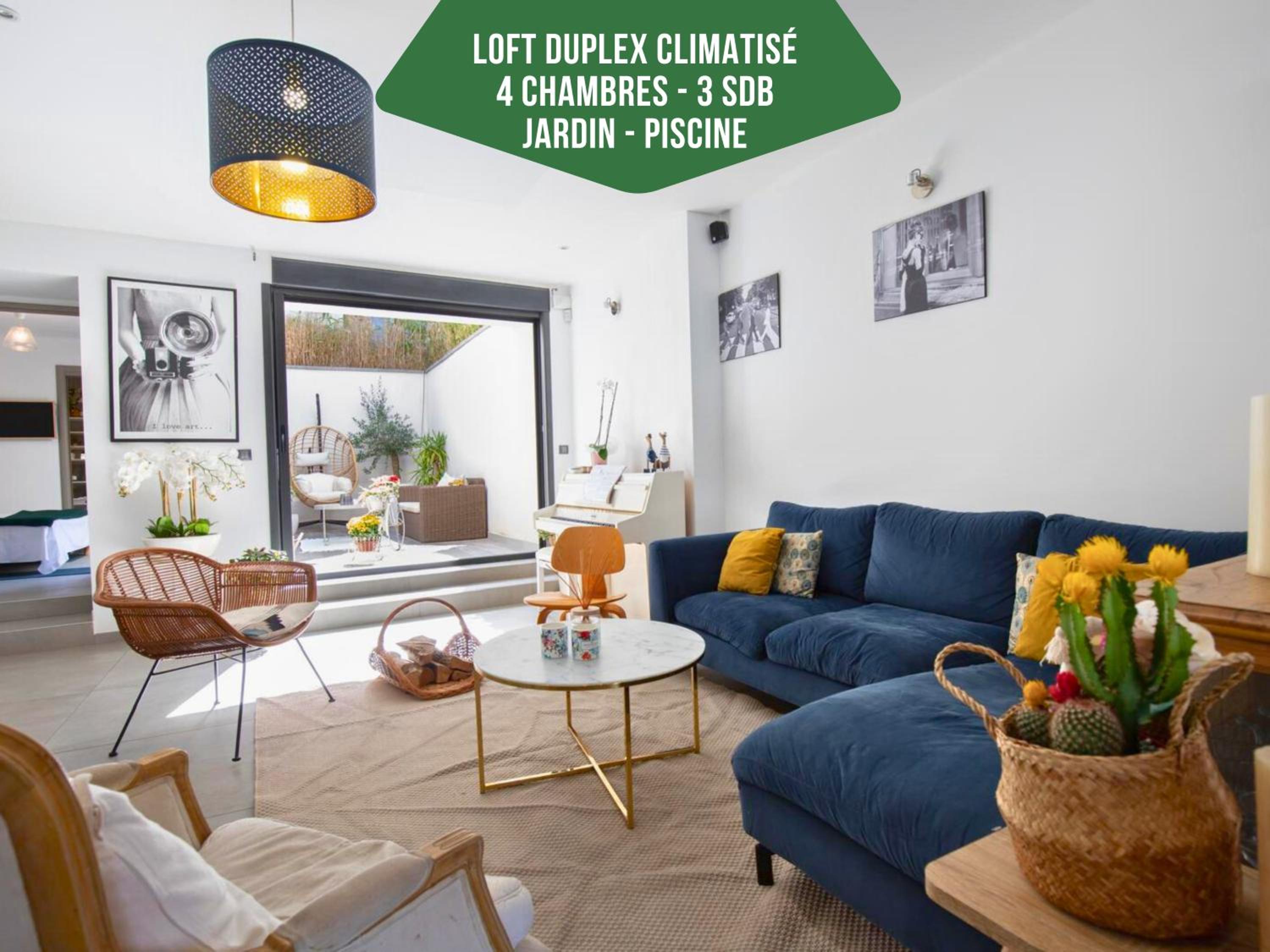 Escapade provençale - Maison familiale climatisée - Idéal Retrouvailles & Séjour oenologie - 10min Avignon & Château-neuf-du-Pape - Gare TER 5min à pied - 