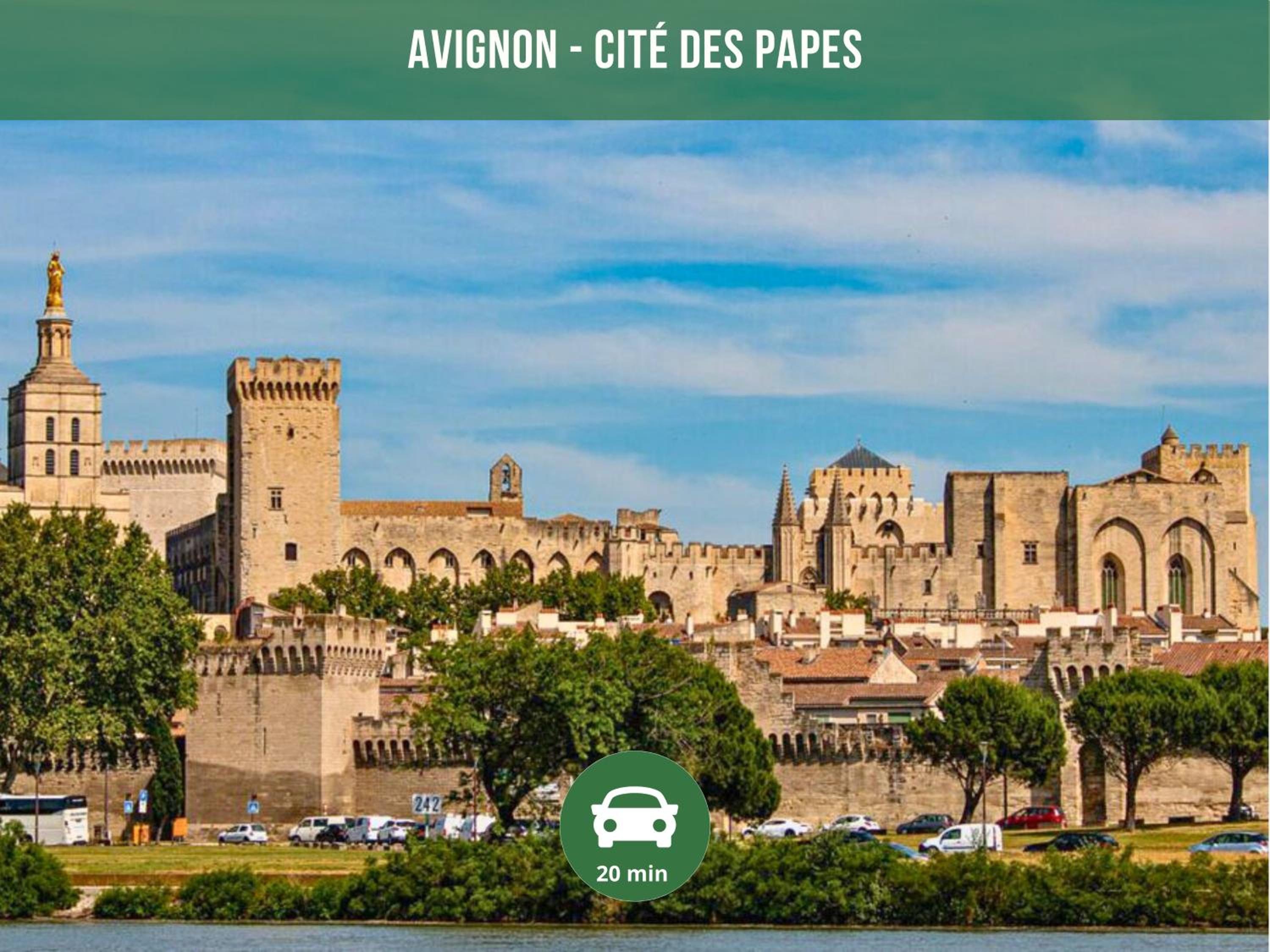 Escapade provençale - Maison familiale climatisée - Idéal Retrouvailles & Séjour oenologie - 10min Avignon & Château-neuf-du-Pape - Gare TER 5min à pied - 