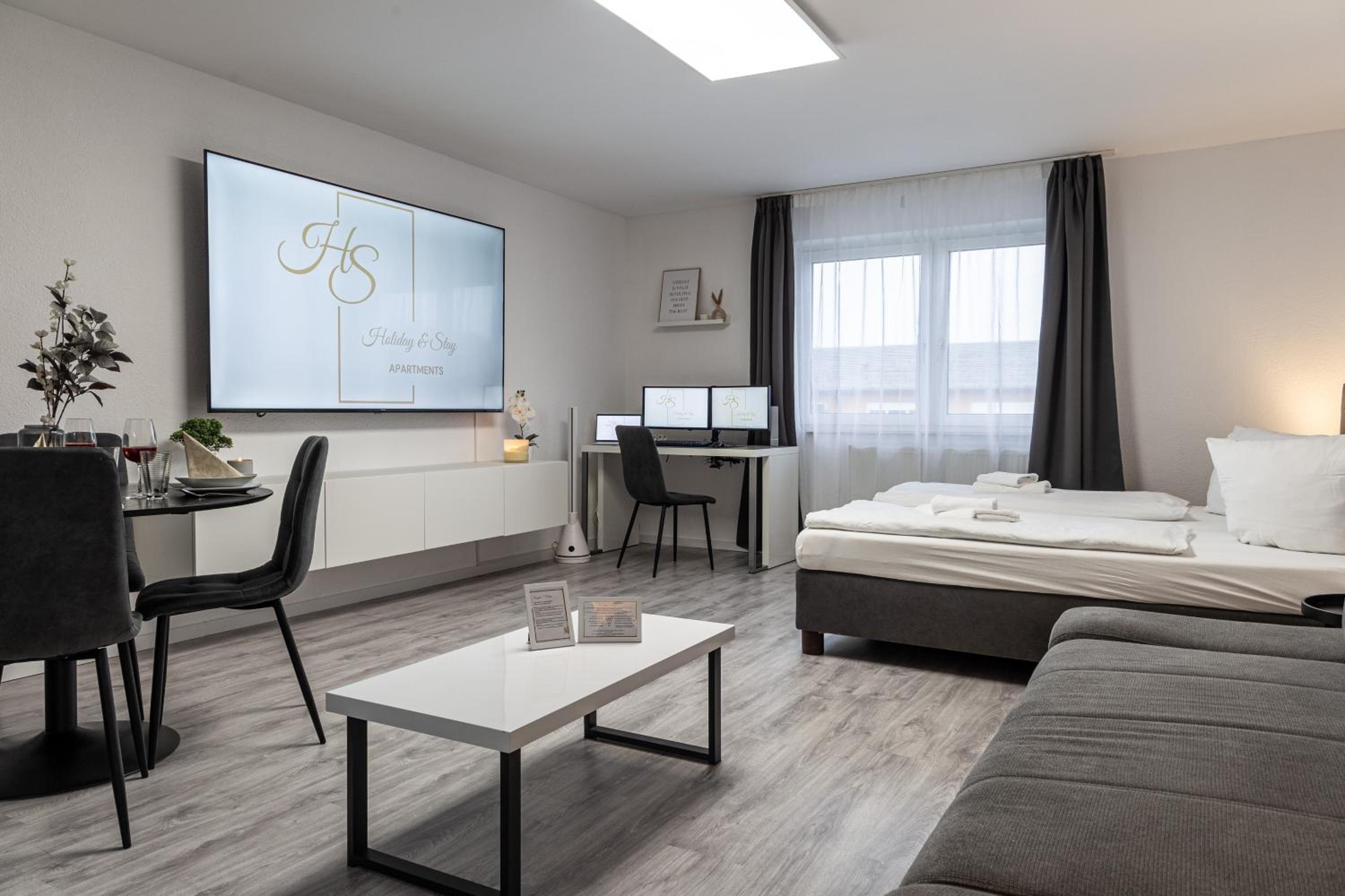 Holiday&Stay, Apartment Stay, Küche, 85Zoll TV, WLAN