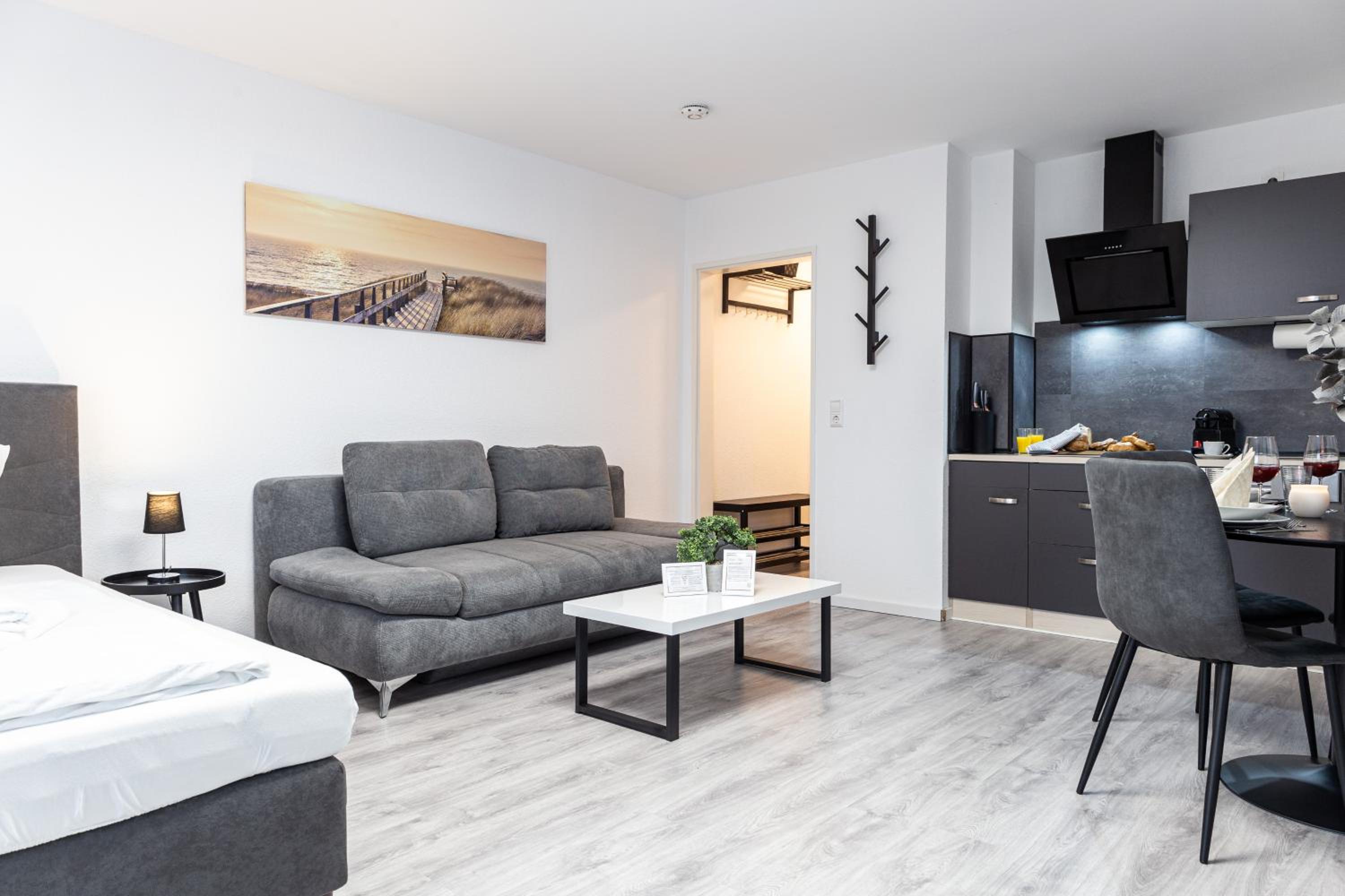 Holiday&Stay, Apartment Stay, Küche, 85Zoll TV, WLAN