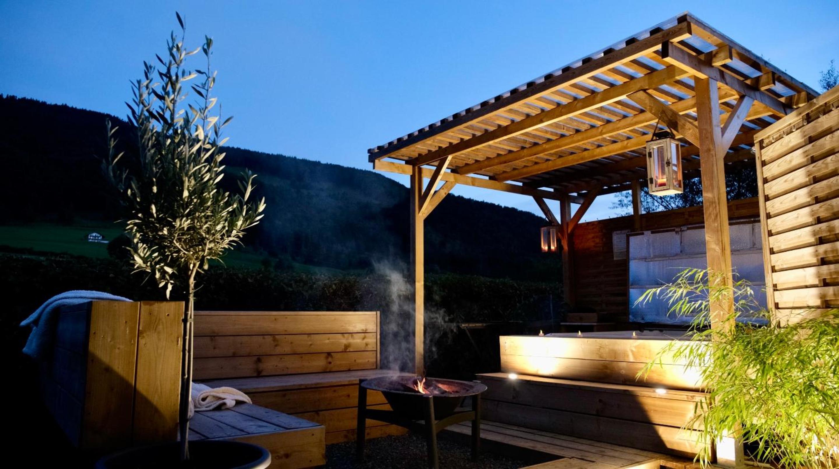 Juralodgespa Détente avec jacuzzi et vue