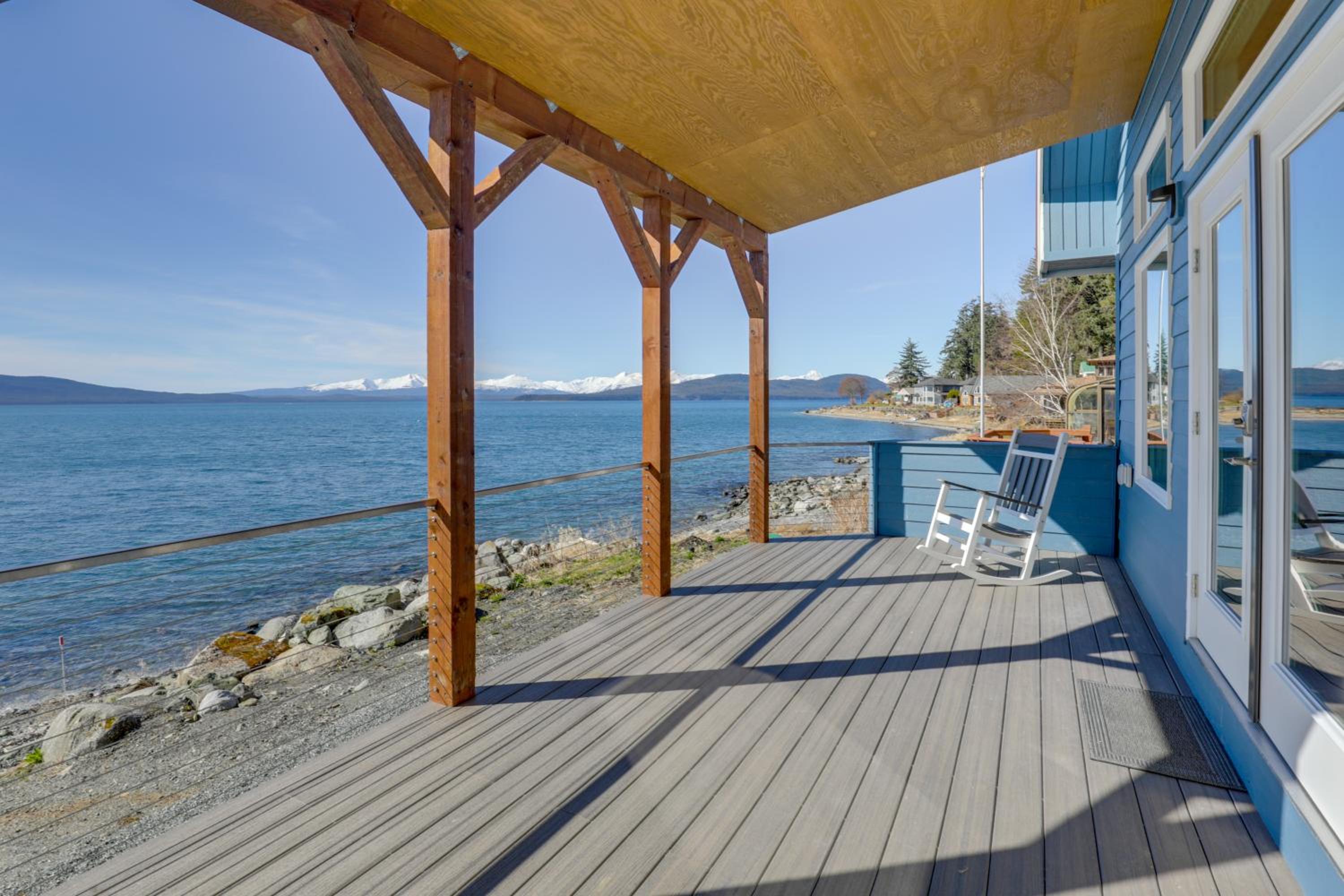 Whale Watching at Beachfront Cottage in Juneau!