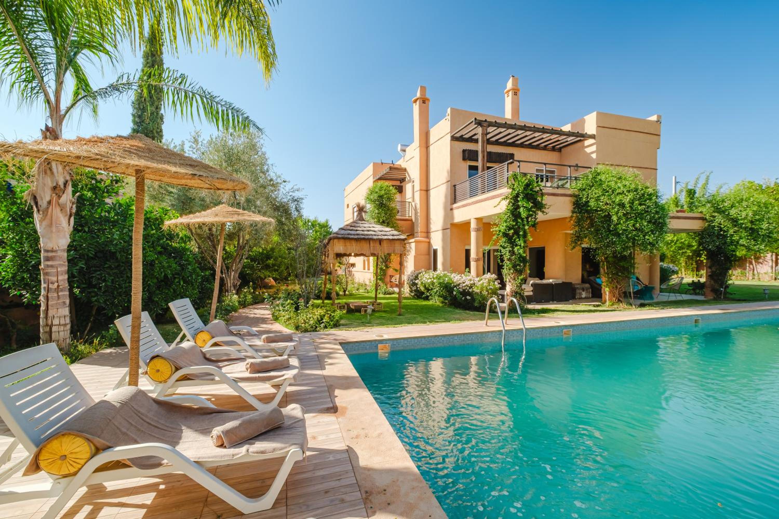 Villa Ivy 3BR Marrakech Private Pool and Breakfast 21 KM Trik Ourika