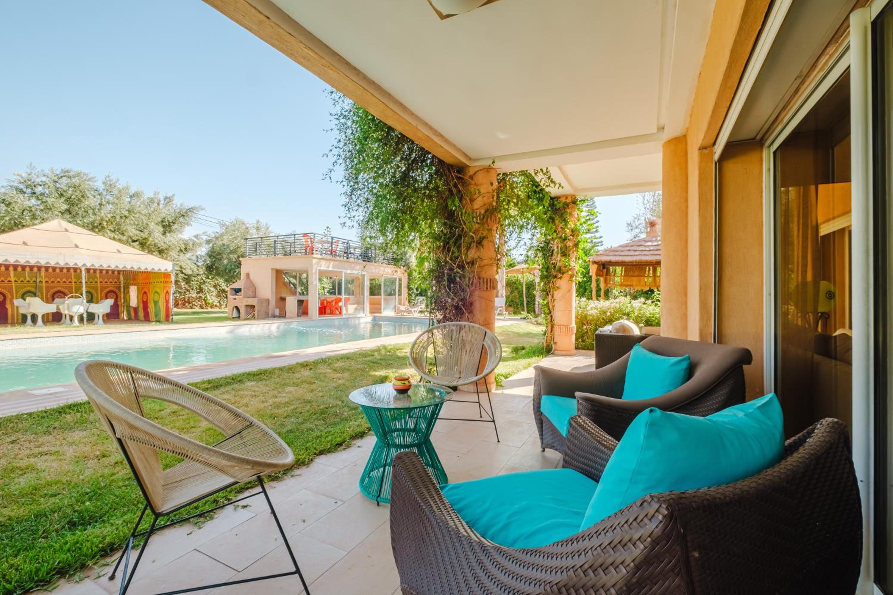 Villa Ivy 3BR Marrakech Private Pool and Breakfast 21 KM Trik Ourika